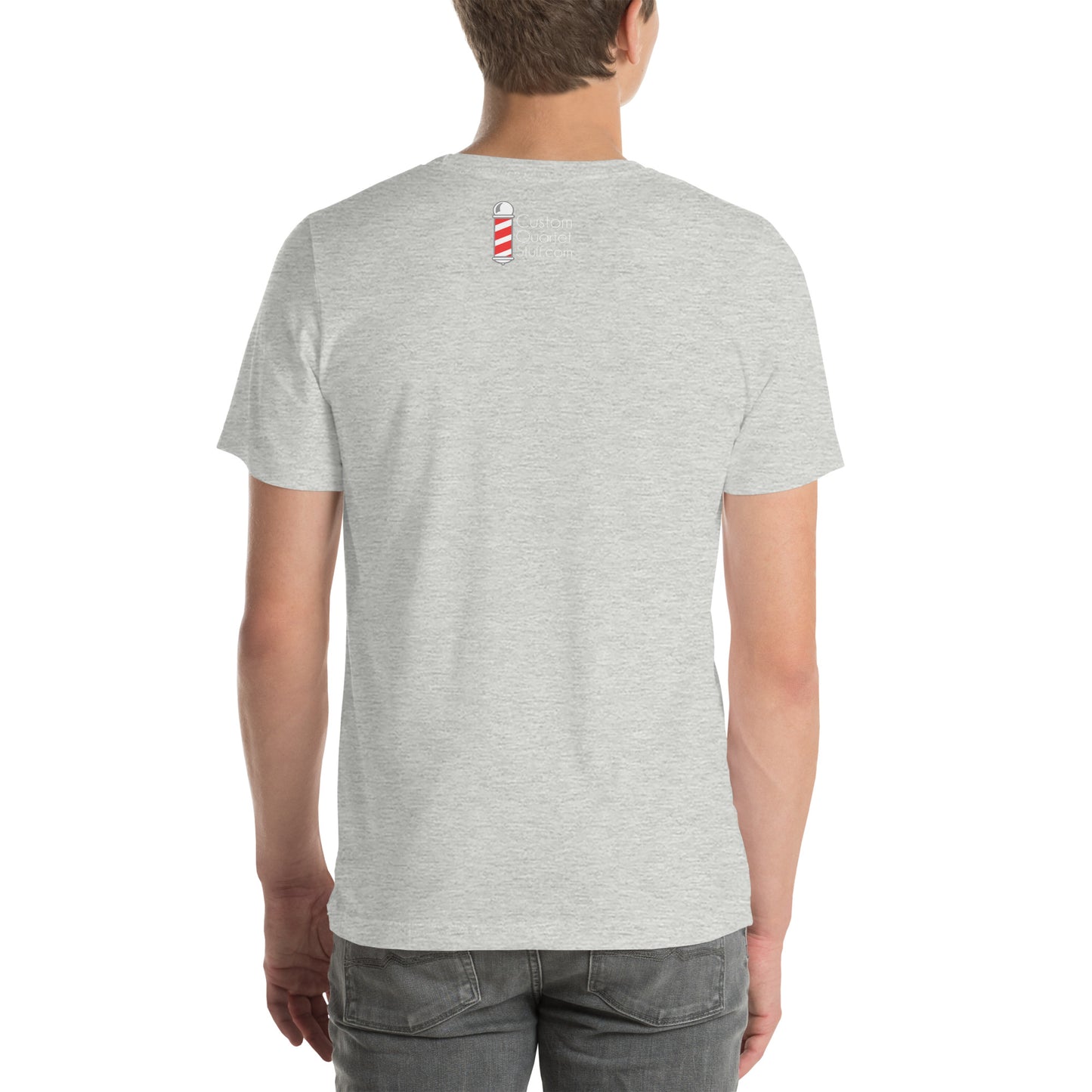 Barber Polecat - Barbershop is cool - Printed Unisex t-shirt