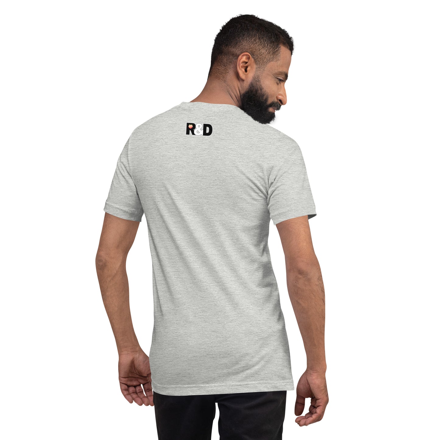 R&D Printed Peaches Unisex t-shirt