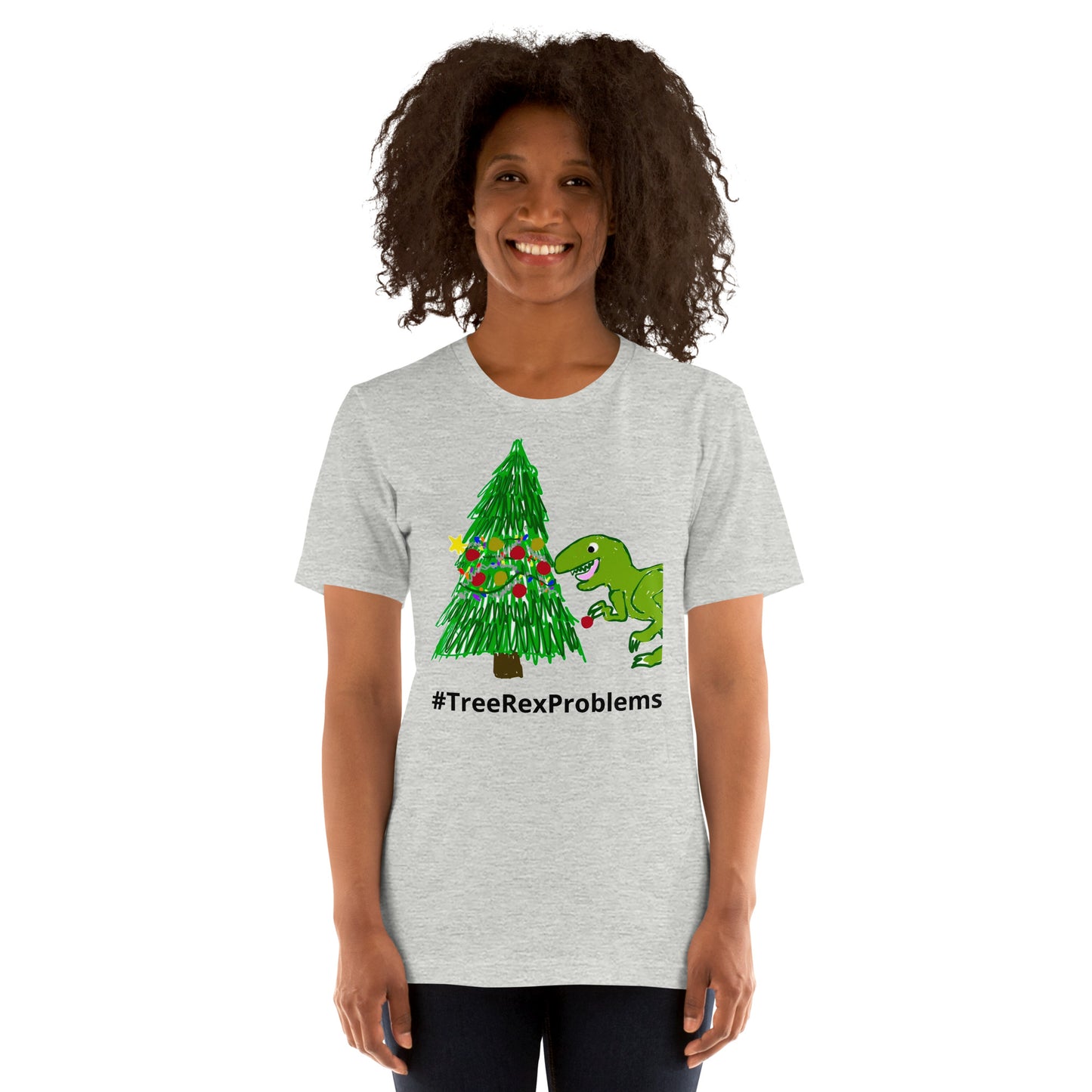 Clever Girl trex Christmas - regular fit t-shirt