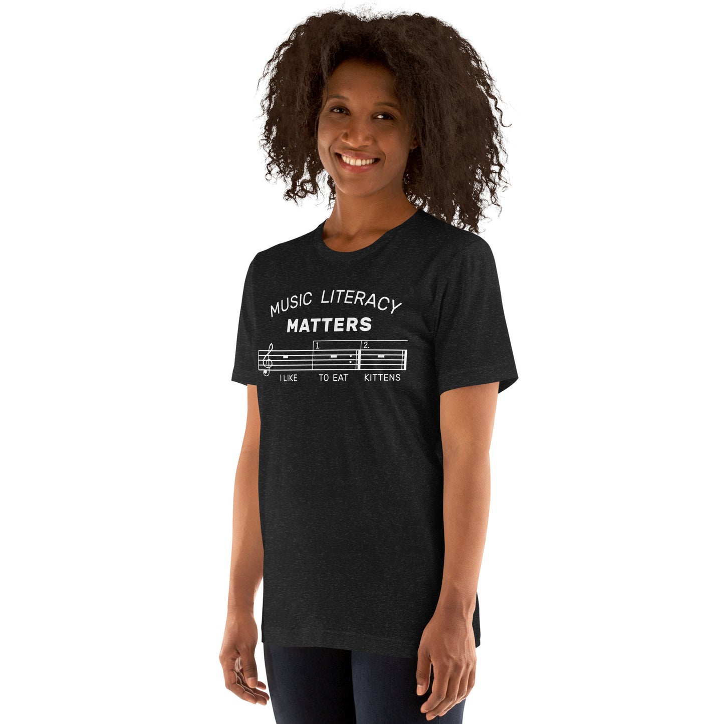 Music Literacy Matters - Printed Unisex t-shirt