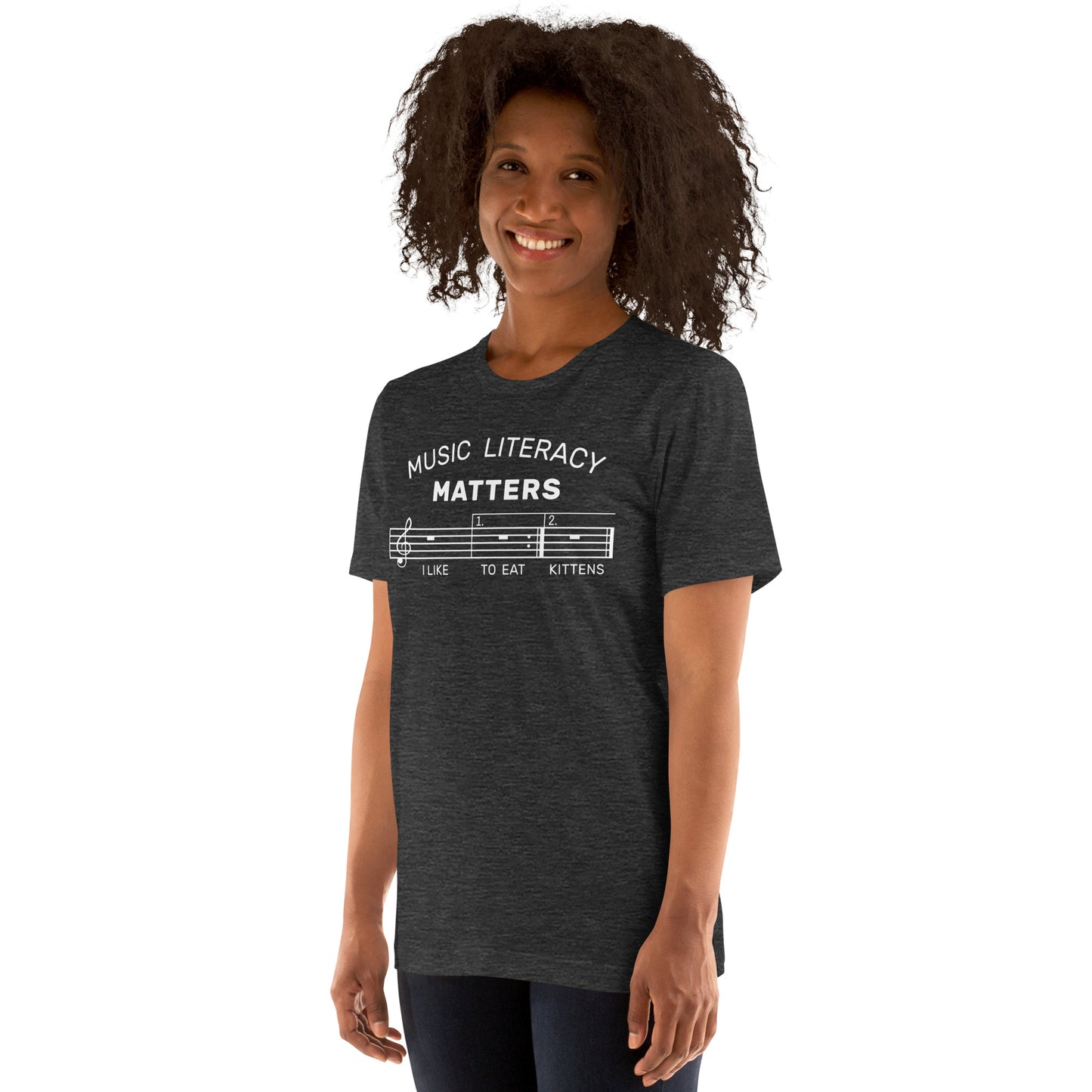 Music Literacy Matters - Printed Unisex t-shirt