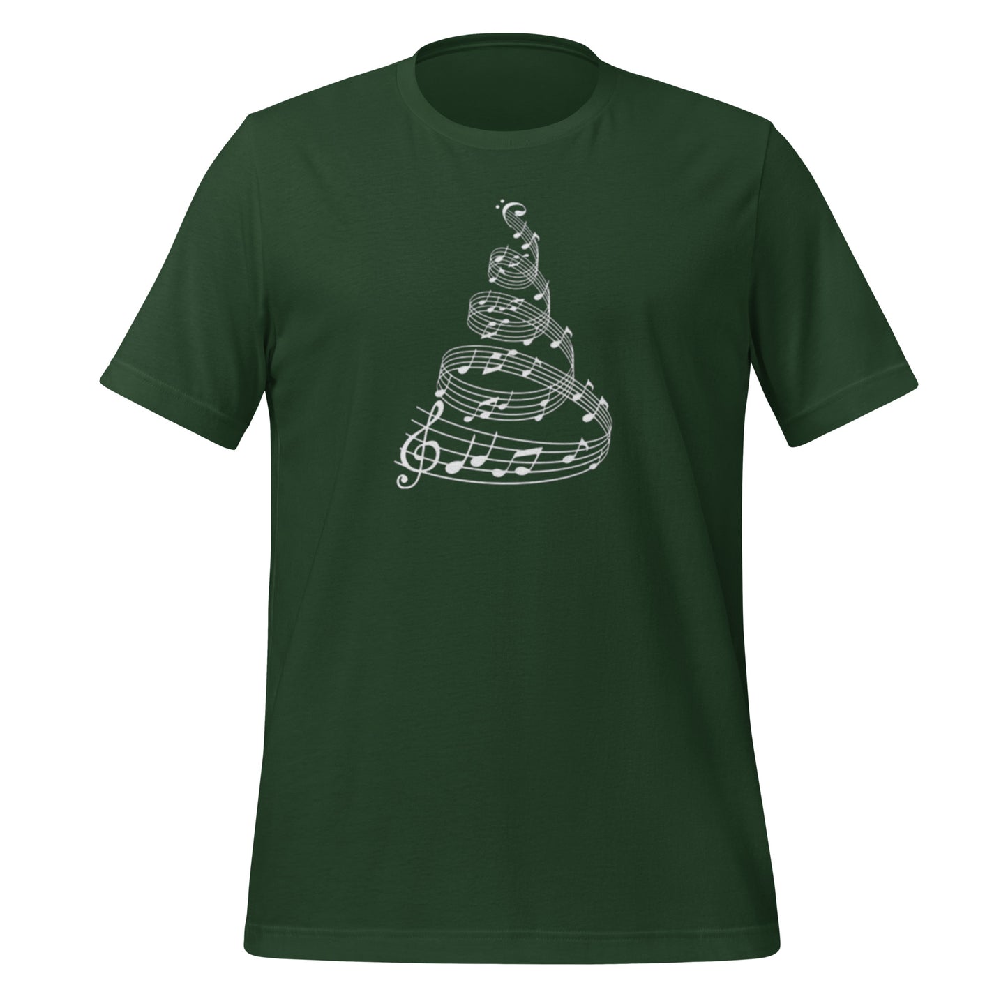 Tree Music notes - regular fit t-shirt