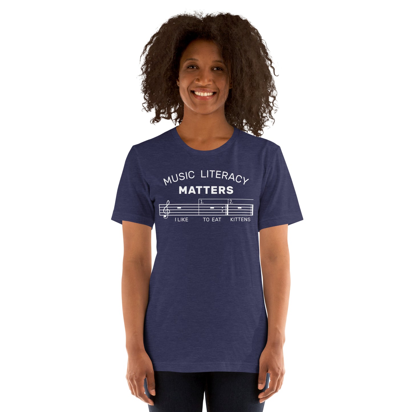 Music Literacy Matters - Printed Unisex t-shirt