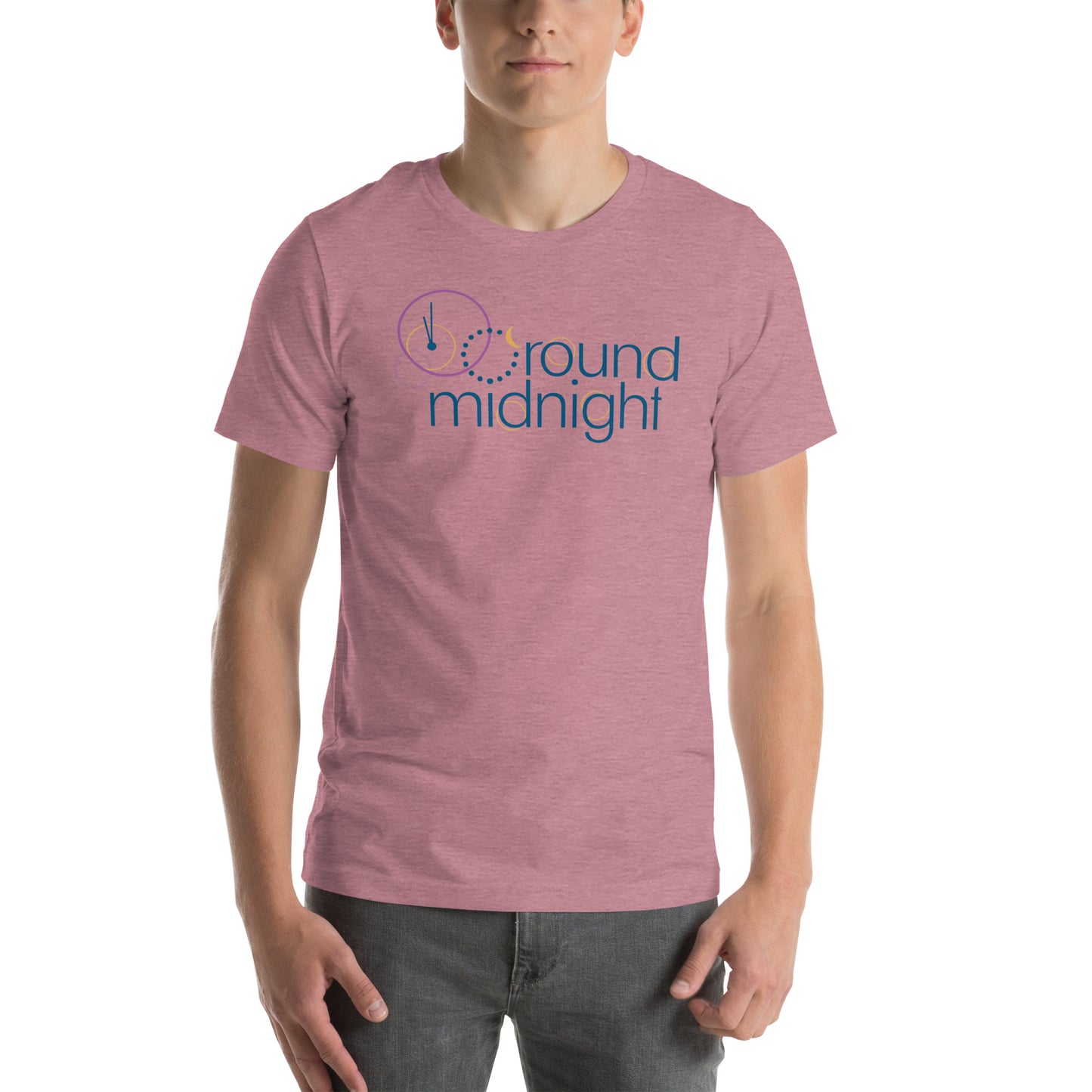 Round Midnight - Printed Unisex t-shirt