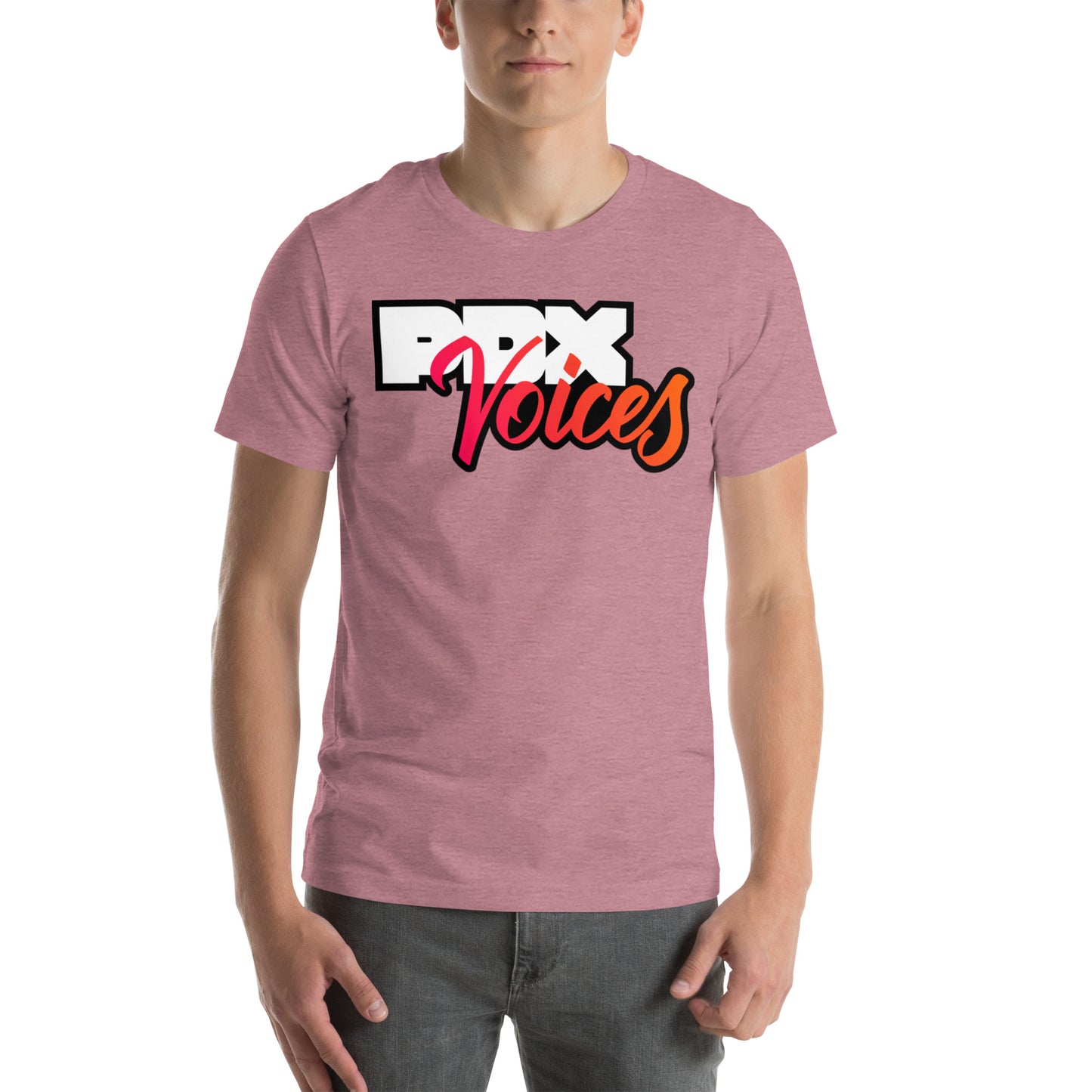 PDX Voices - Printed Unisex t-shirt