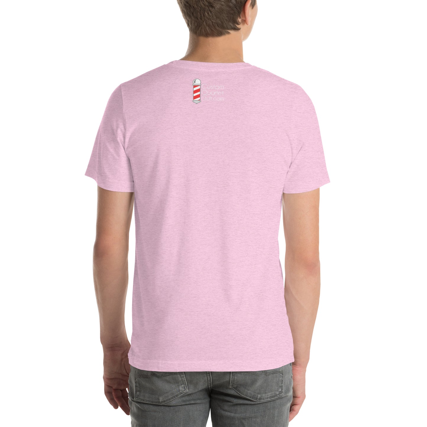 Barber Polecat - Barbershop is cool - Printed Unisex t-shirt