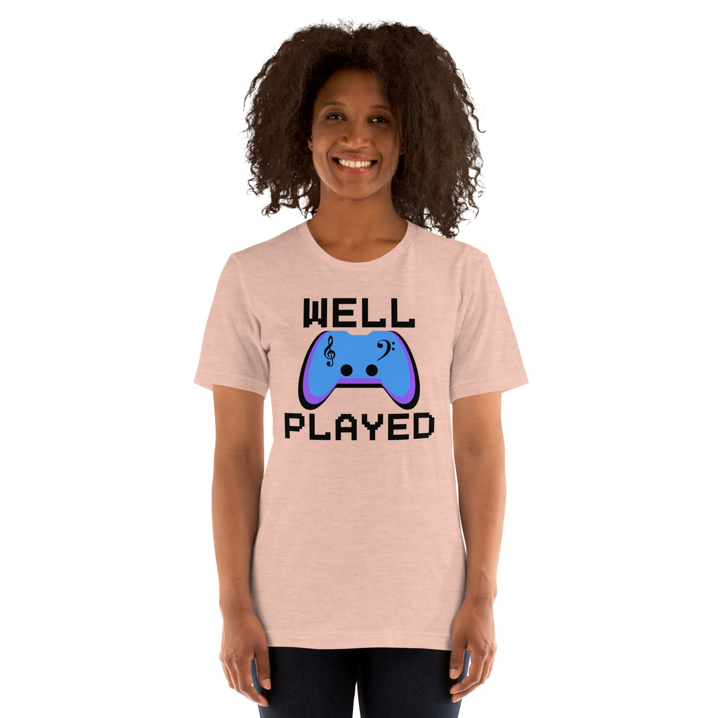 Well Played Printed Unisex t-shirt