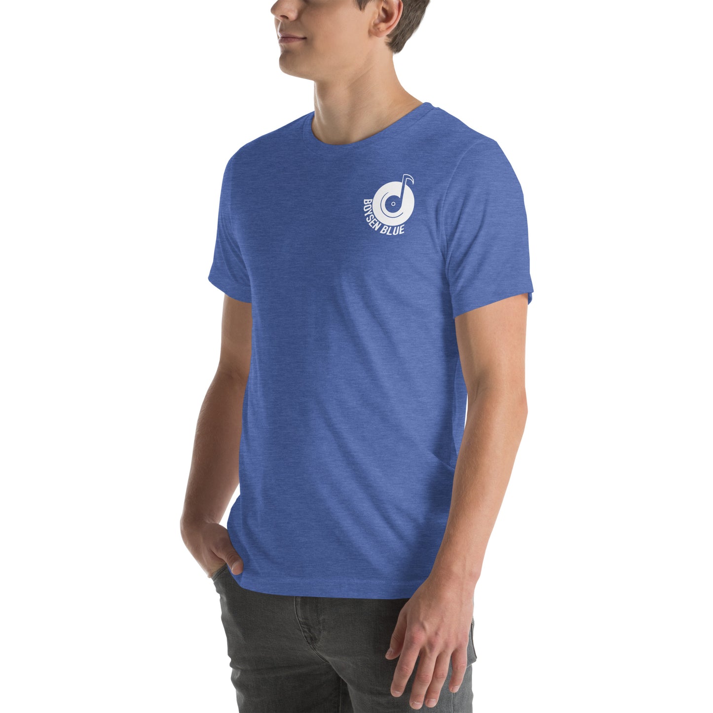 Boysen Blue - Printed Unisex t-shirt