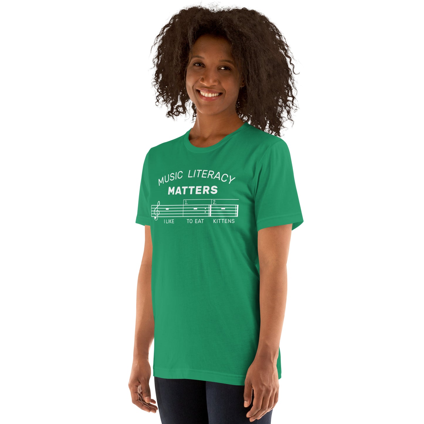 Music Literacy Matters - Printed Unisex t-shirt