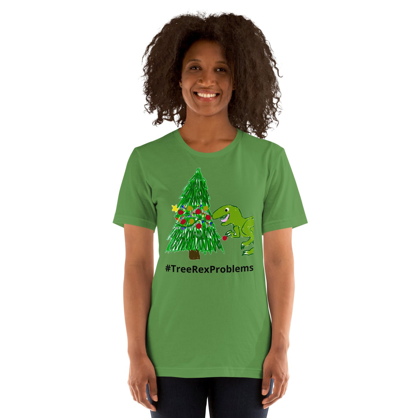 Clever Girl trex Christmas - regular fit t-shirt