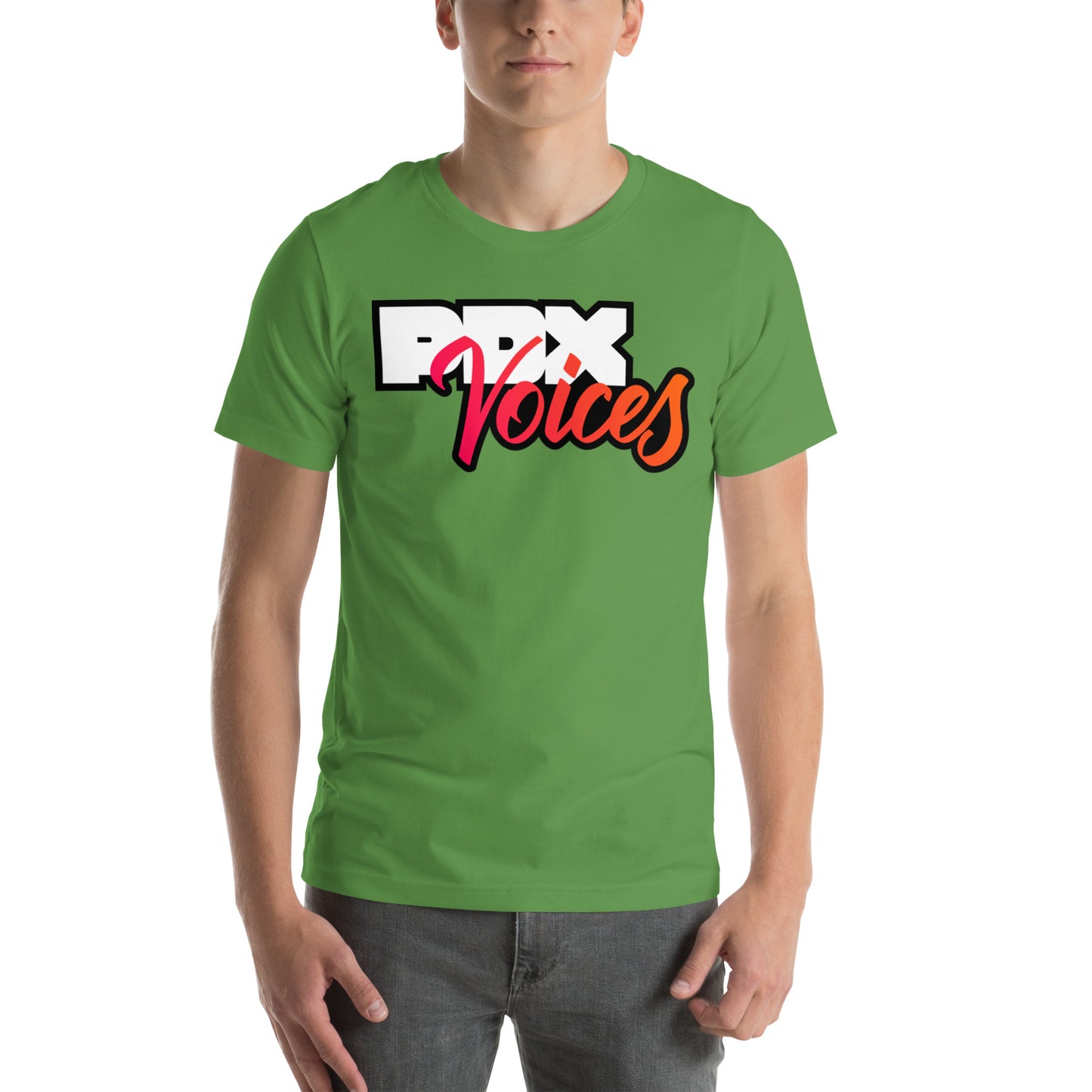 PDX Voices - Printed Unisex t-shirt