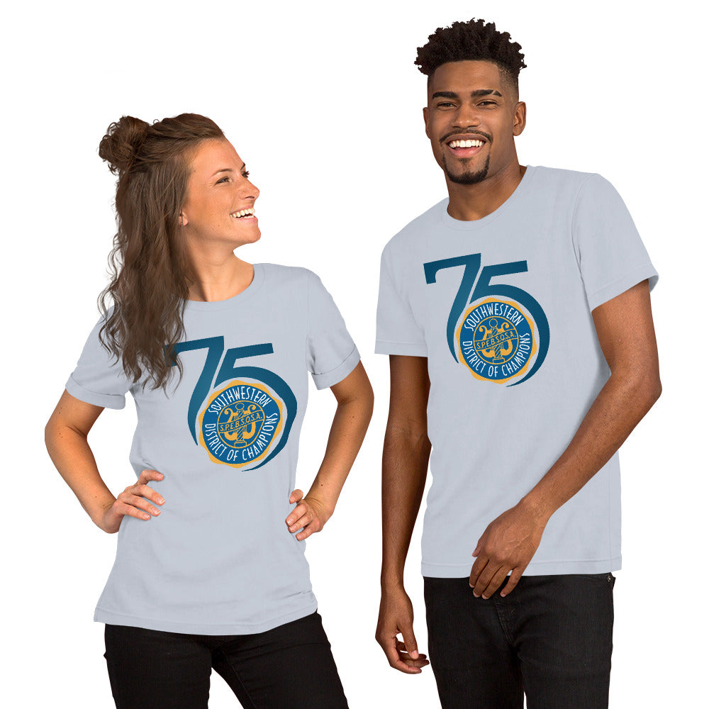 SWD - 75th Anniversary Printed Unisex t-shirt