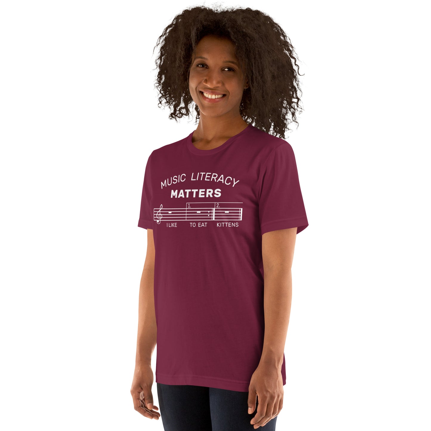 Music Literacy Matters - Printed Unisex t-shirt