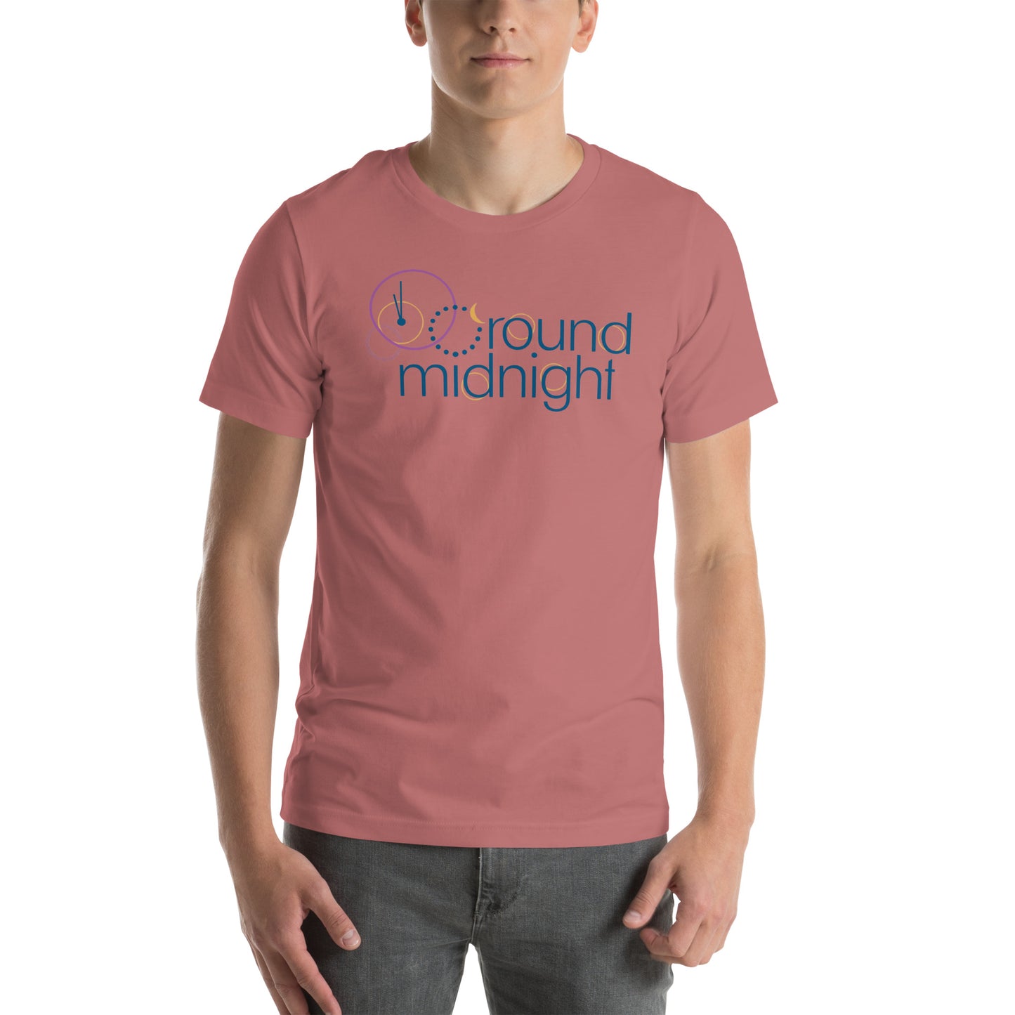 Round Midnight - Printed Unisex t-shirt