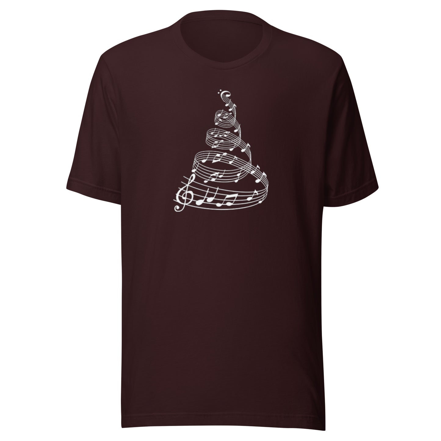 Tree Music notes - regular fit t-shirt