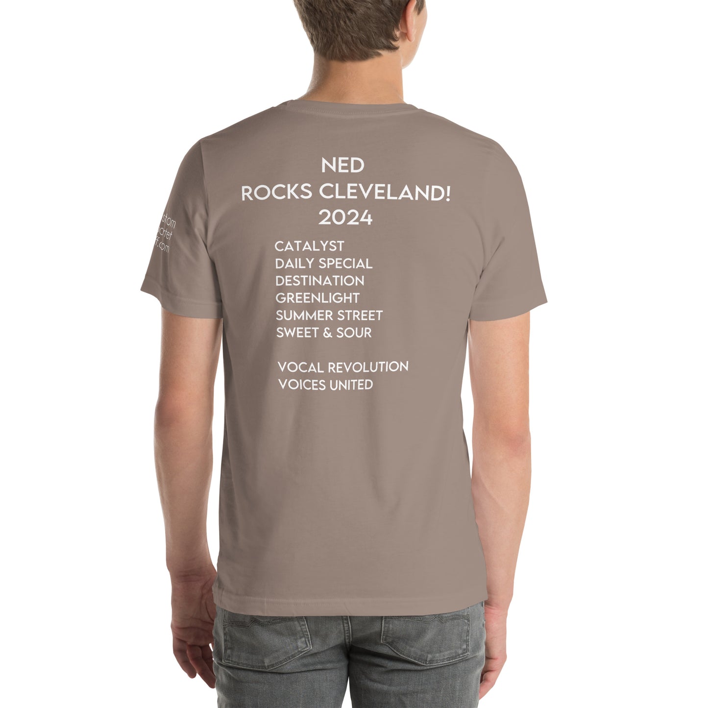 2024: NED Rocks Cleveland! Printed Unisex t-shirt