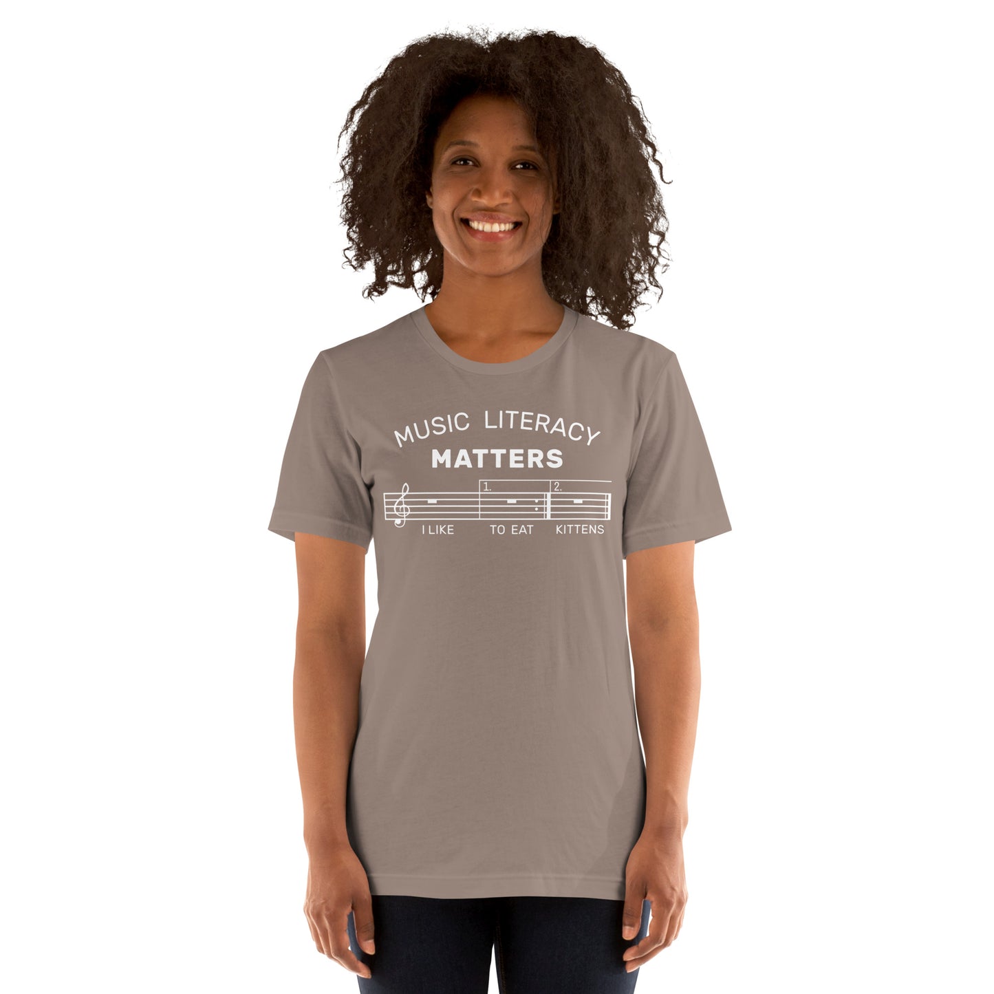 Music Literacy Matters - Printed Unisex t-shirt