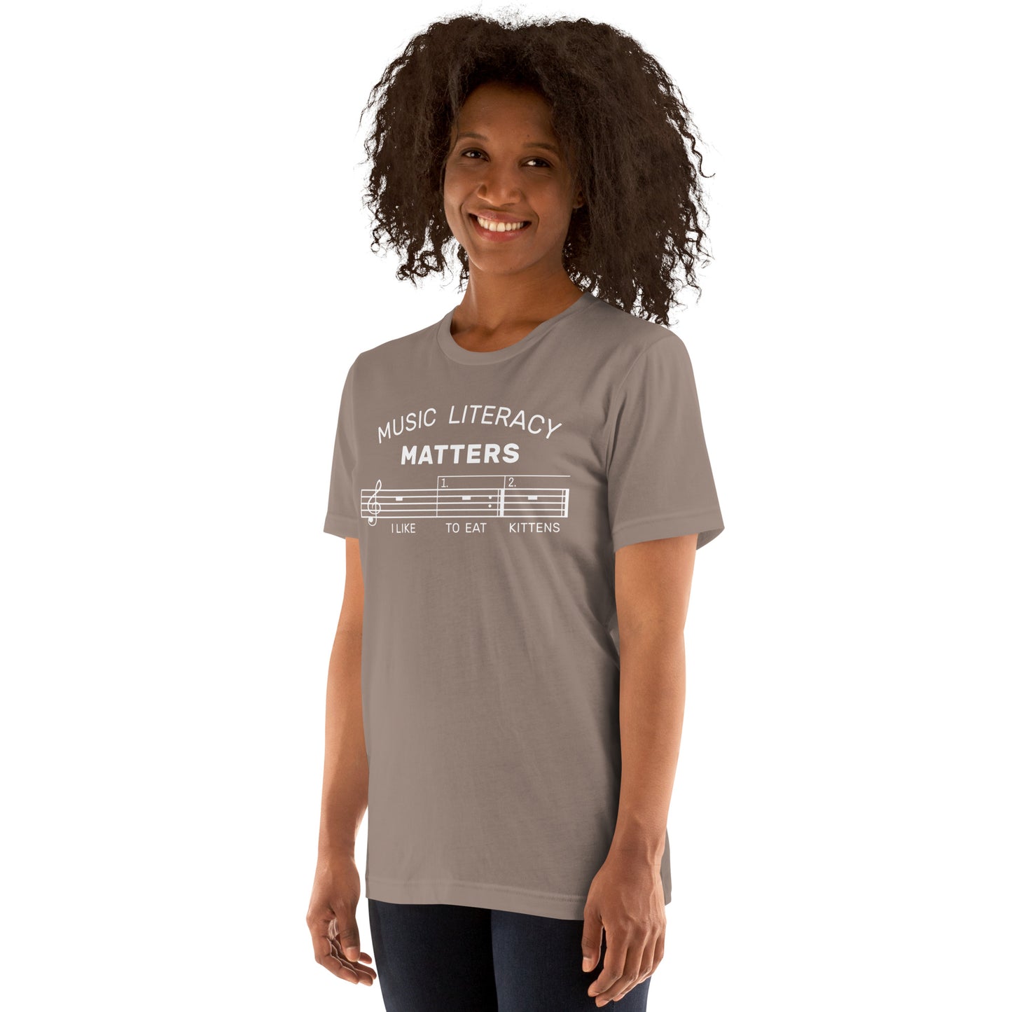 Music Literacy Matters - Printed Unisex t-shirt