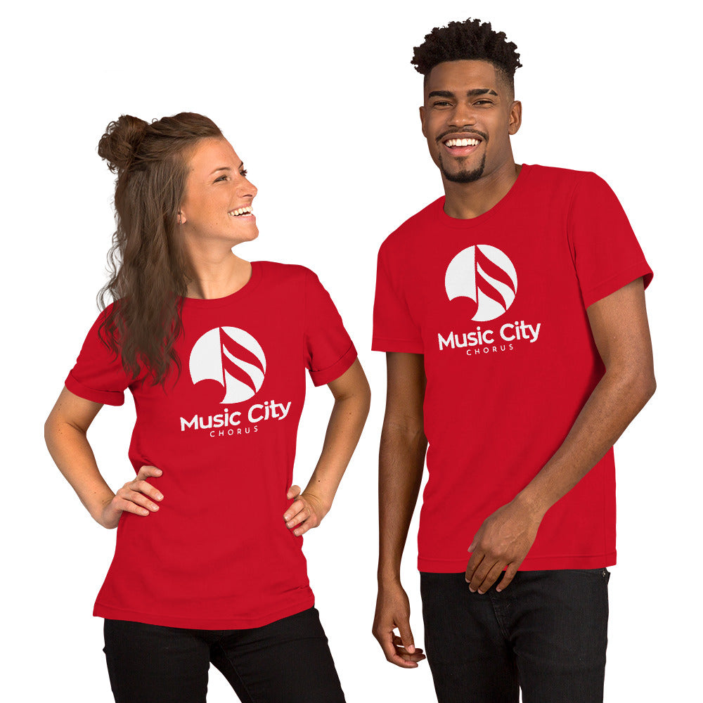 Music City Chorus - Printed Unisex t-shirt