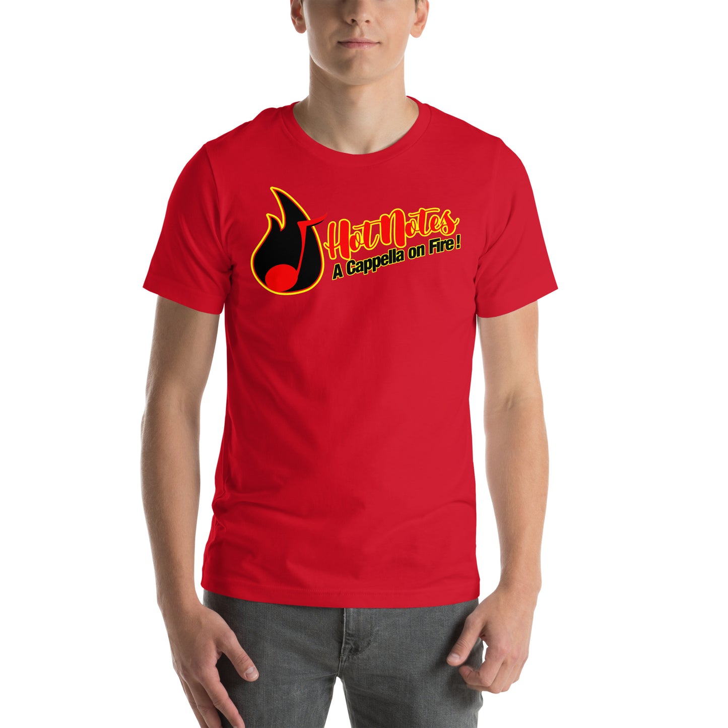 Hot Notes - Printed Unisex t-shirt