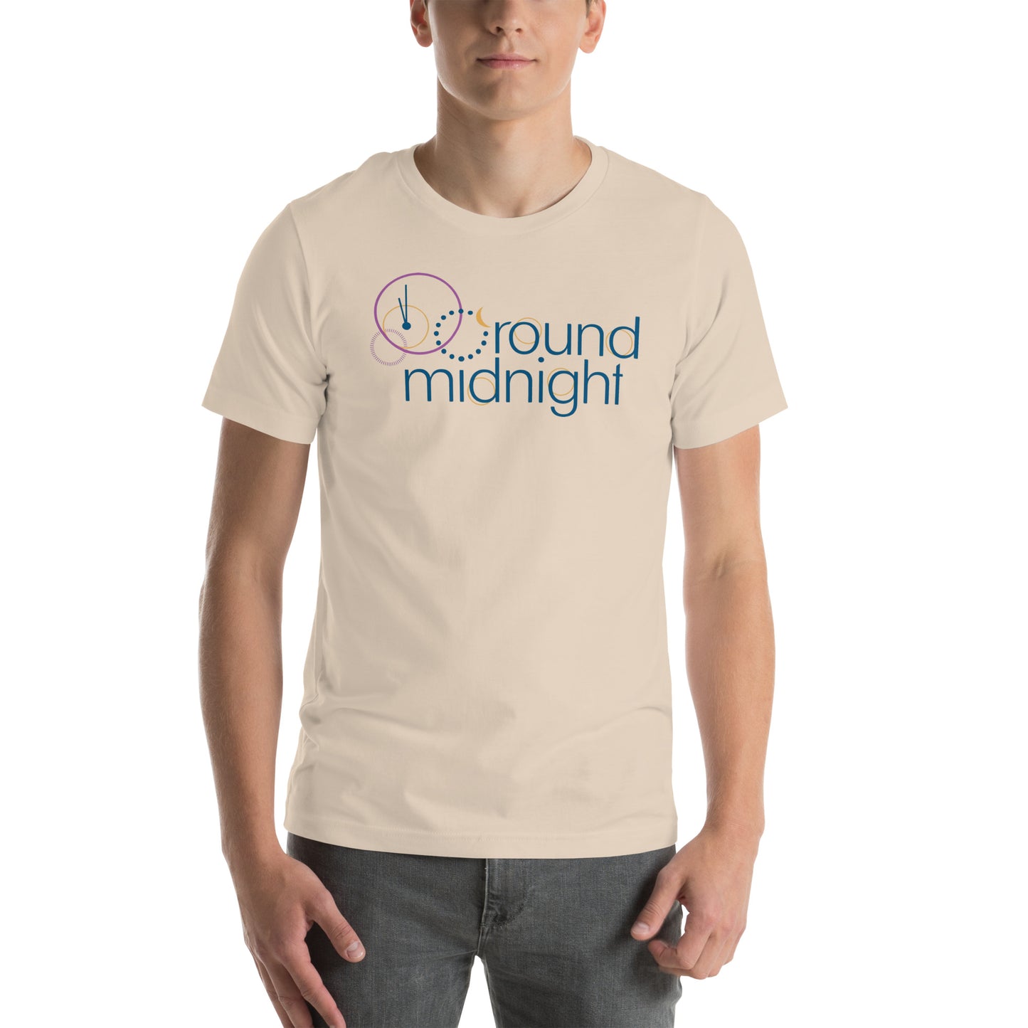 Round Midnight - Printed Unisex t-shirt