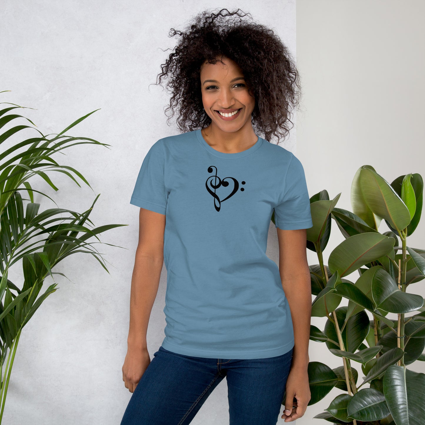 Music Heart - Printed Unisex t-shirt