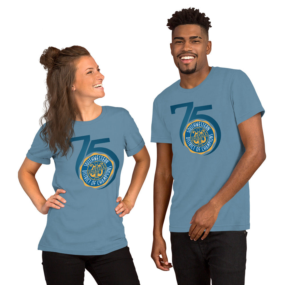 SWD - 75th Anniversary Printed Unisex t-shirt