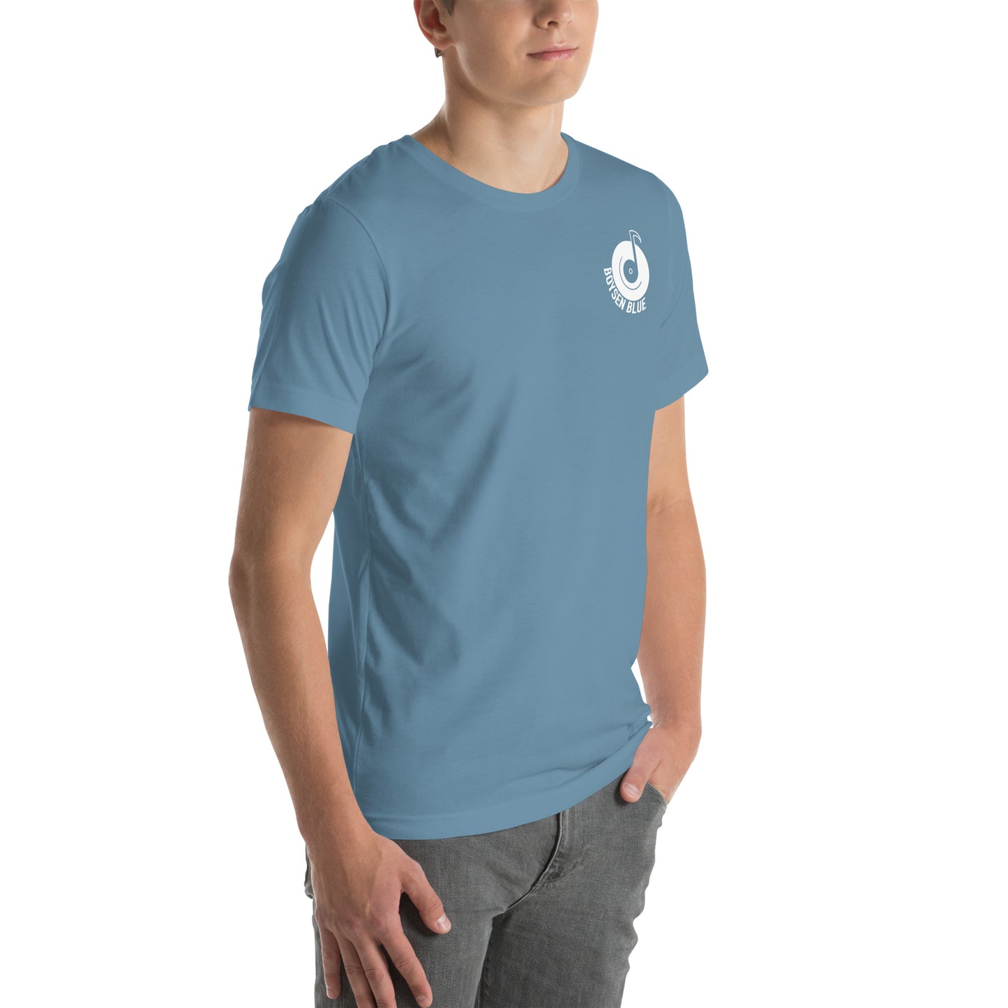 Boysen Blue - Printed Unisex t-shirt