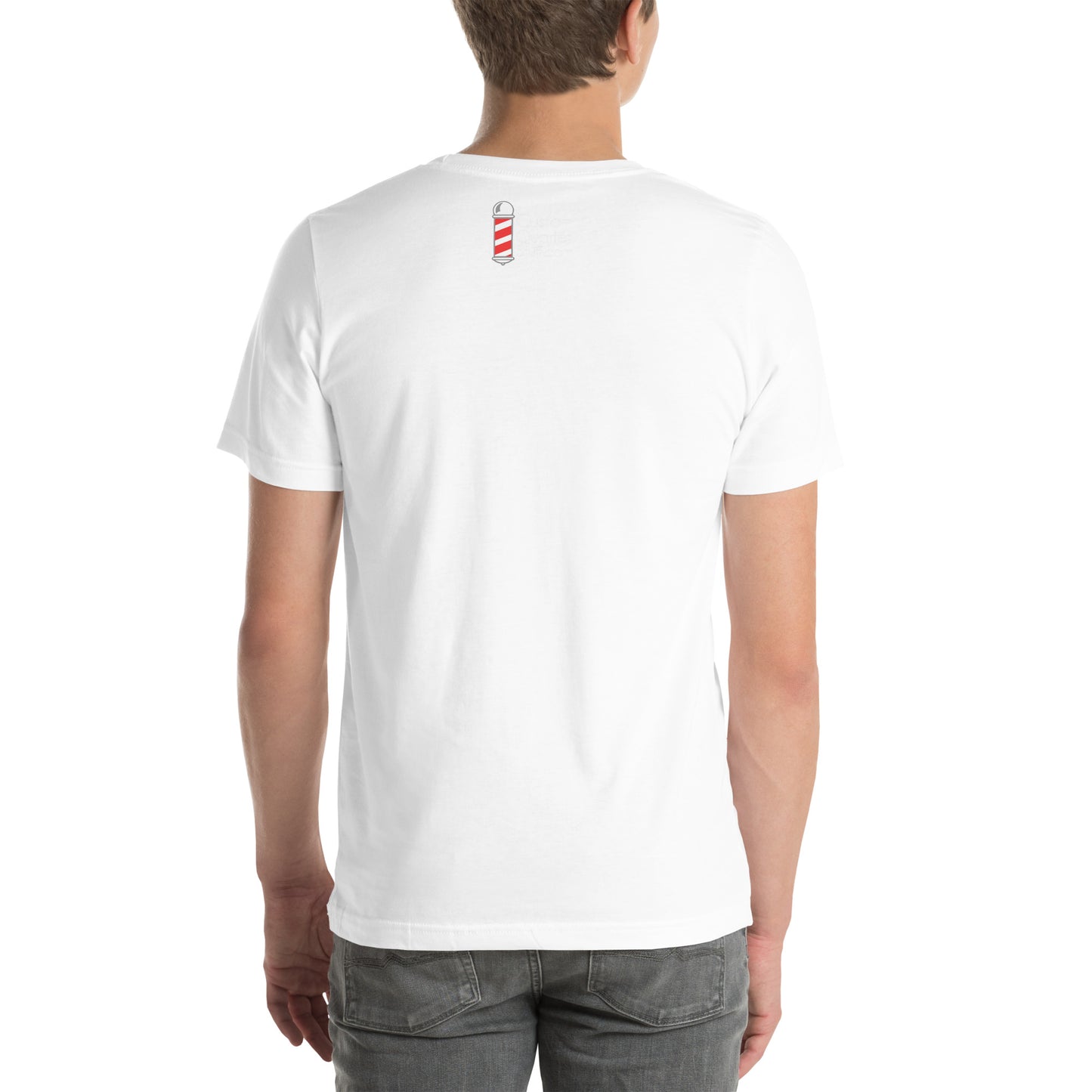 Barber Polecat - Barbershop is cool - Printed Unisex t-shirt
