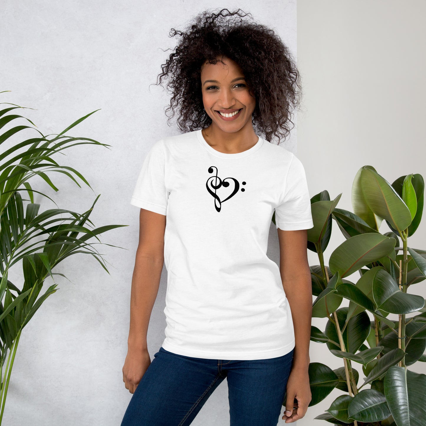 Music Heart - Printed Unisex t-shirt