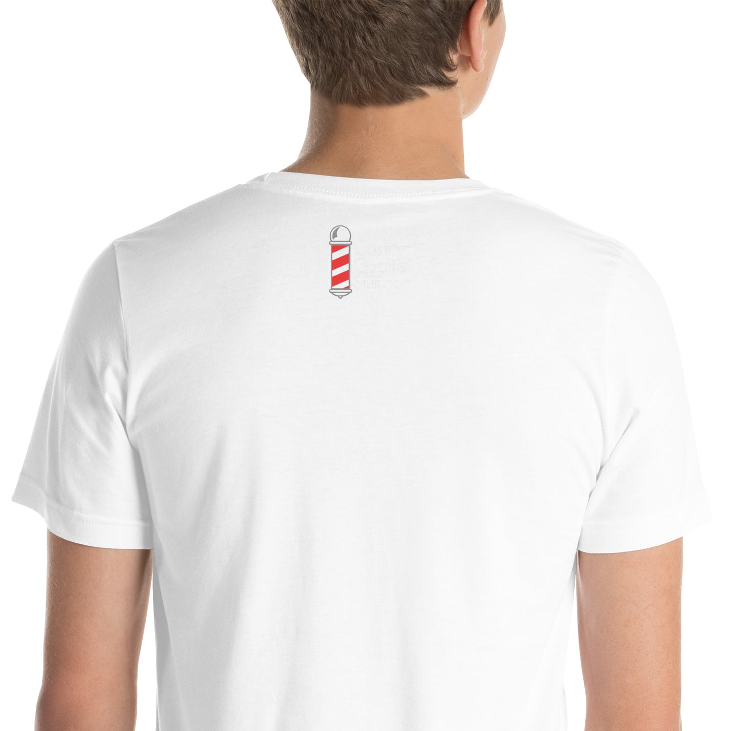 Barber Polecat - Barbershop is cool - Printed Unisex t-shirt