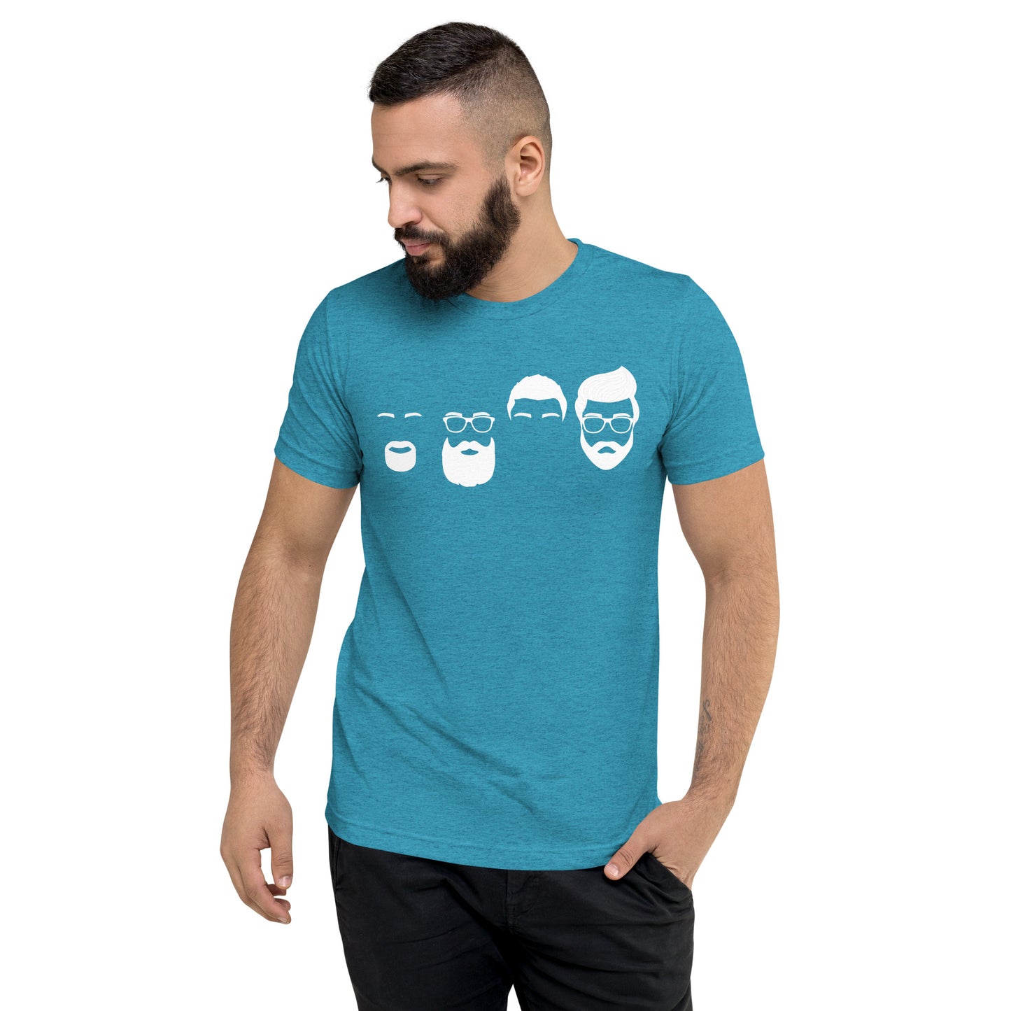 4Fellers - Printed Super Soft Triblend Short sleeve t-shirt