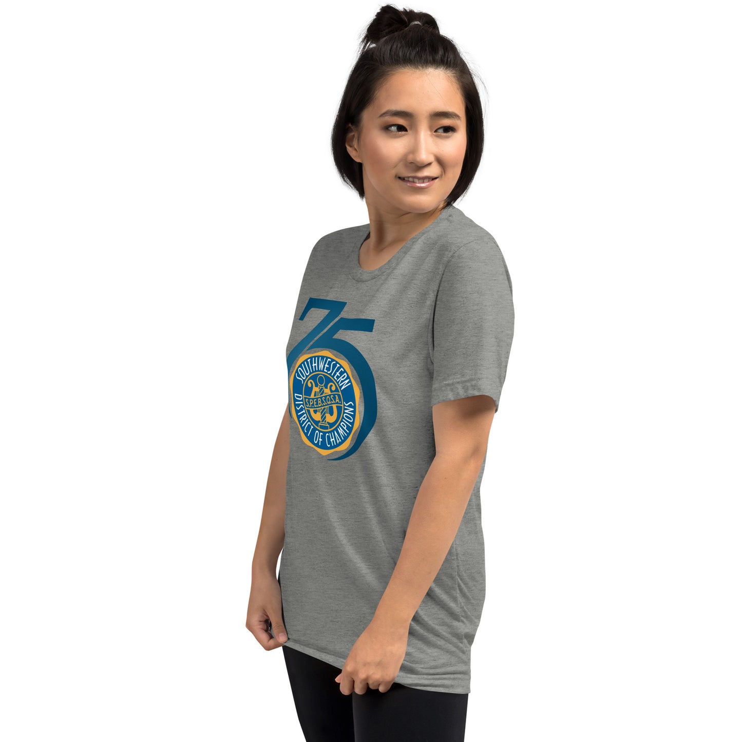 SWD - 75th Anniversary Printed Super Soft - Triblend Short sleeve t-shirt