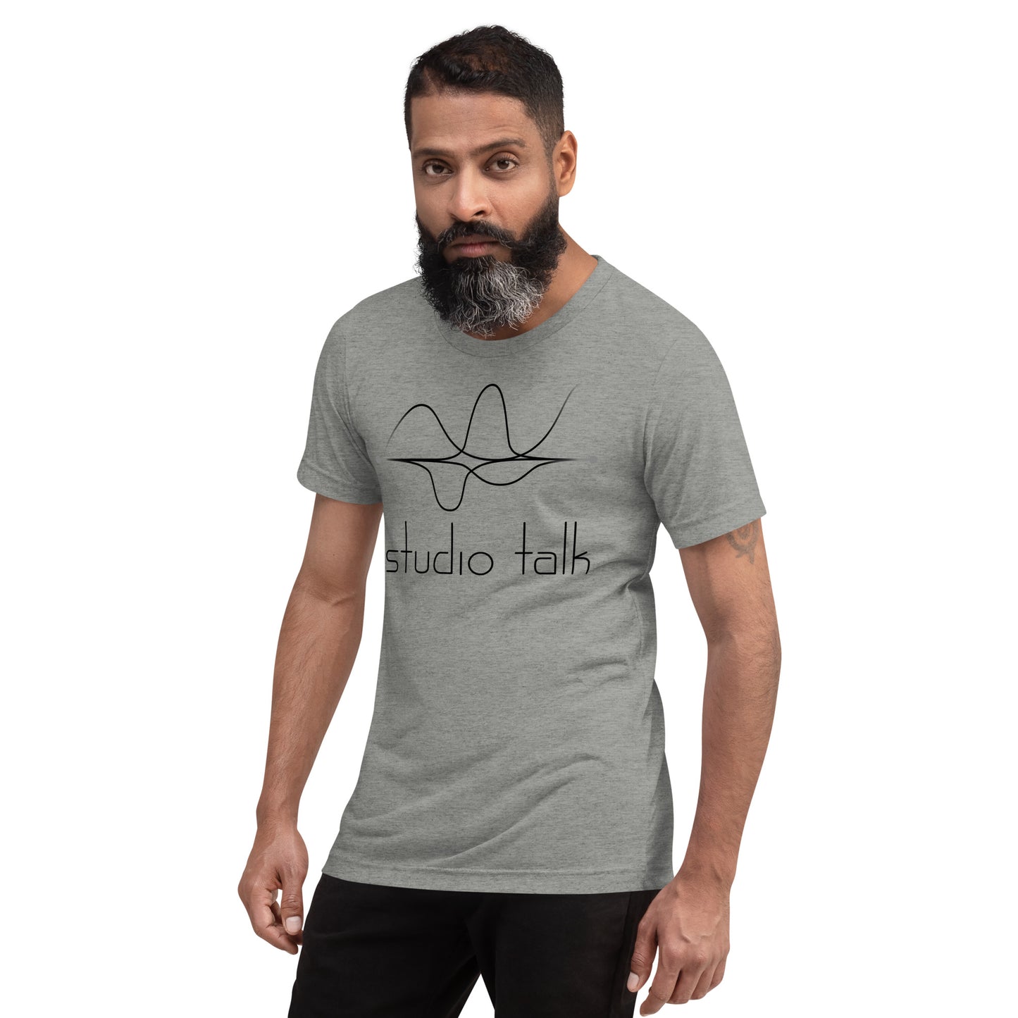 Studio Talk - Printed Super Soft Triblend Unisex Short sleeve t-shirt