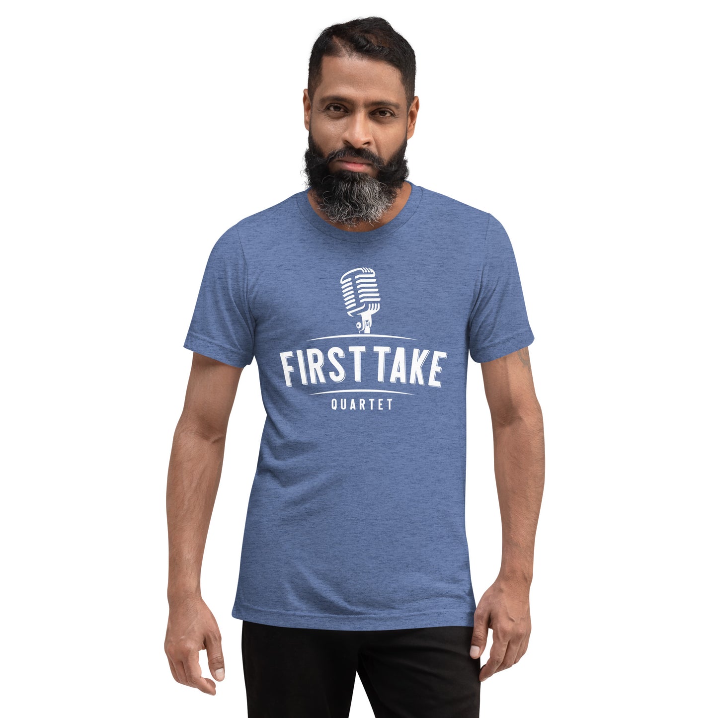 First Take - Printed Super Soft Triblend Short sleeve t-shirt