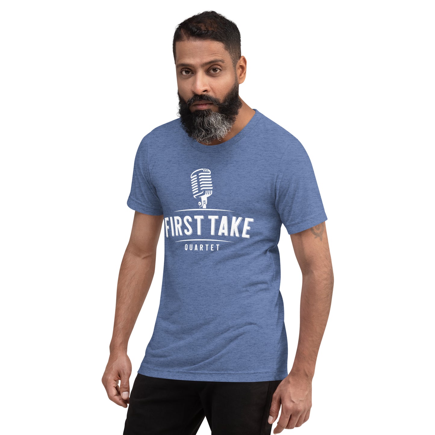 First Take - Printed Super Soft Triblend Short sleeve t-shirt