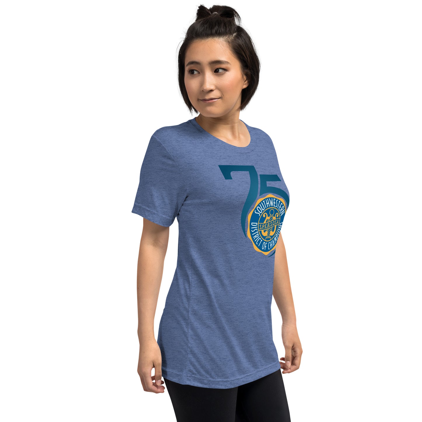 SWD - 75th Anniversary Printed Super Soft - Triblend Short sleeve t-shirt