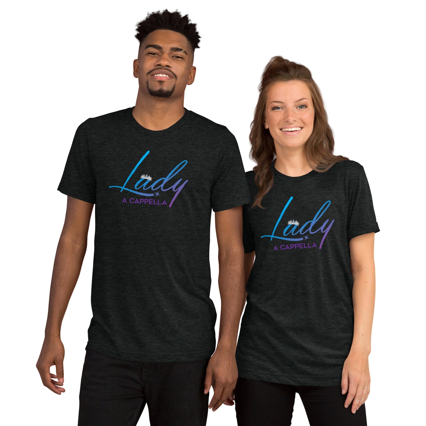 Lady A Cappella - Super Soft Triblend -  Unisex Fit -   Short sleeve t-shirt