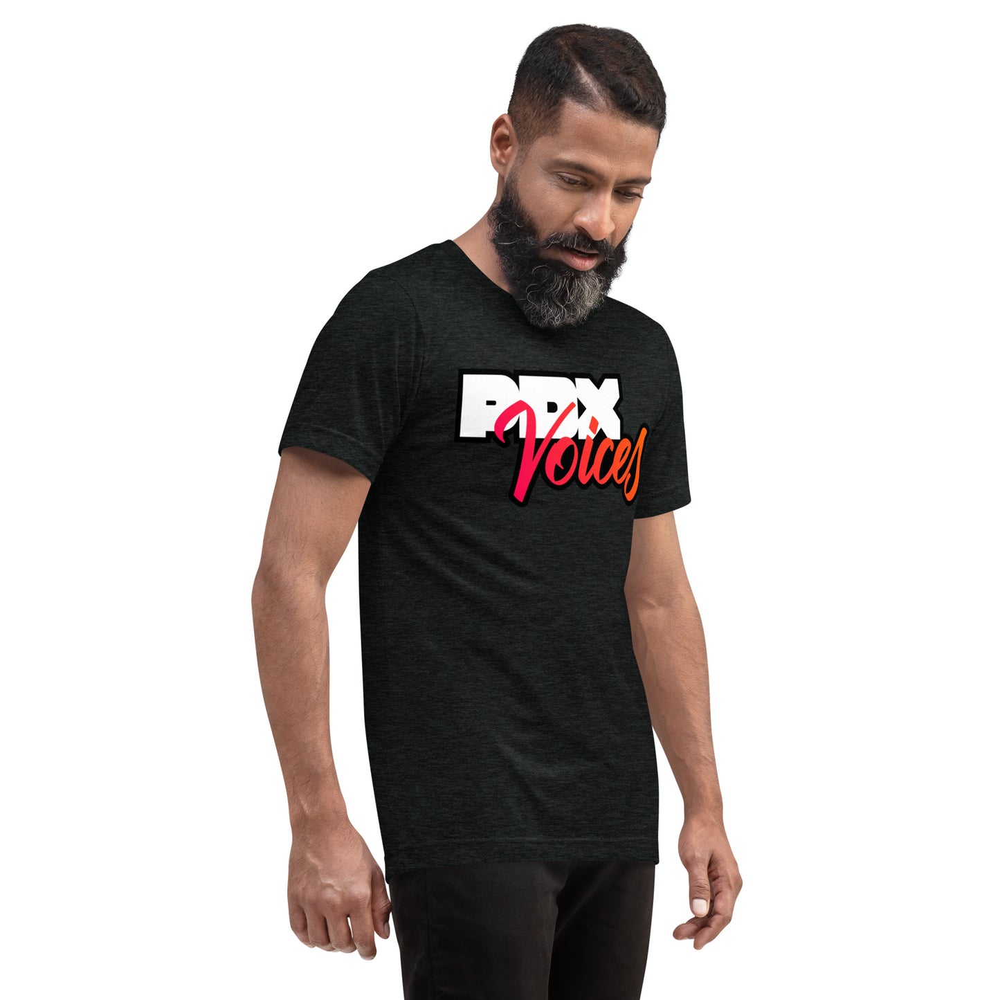 PDX Voices - Printed Super Soft Triblend Short sleeve t-shirt