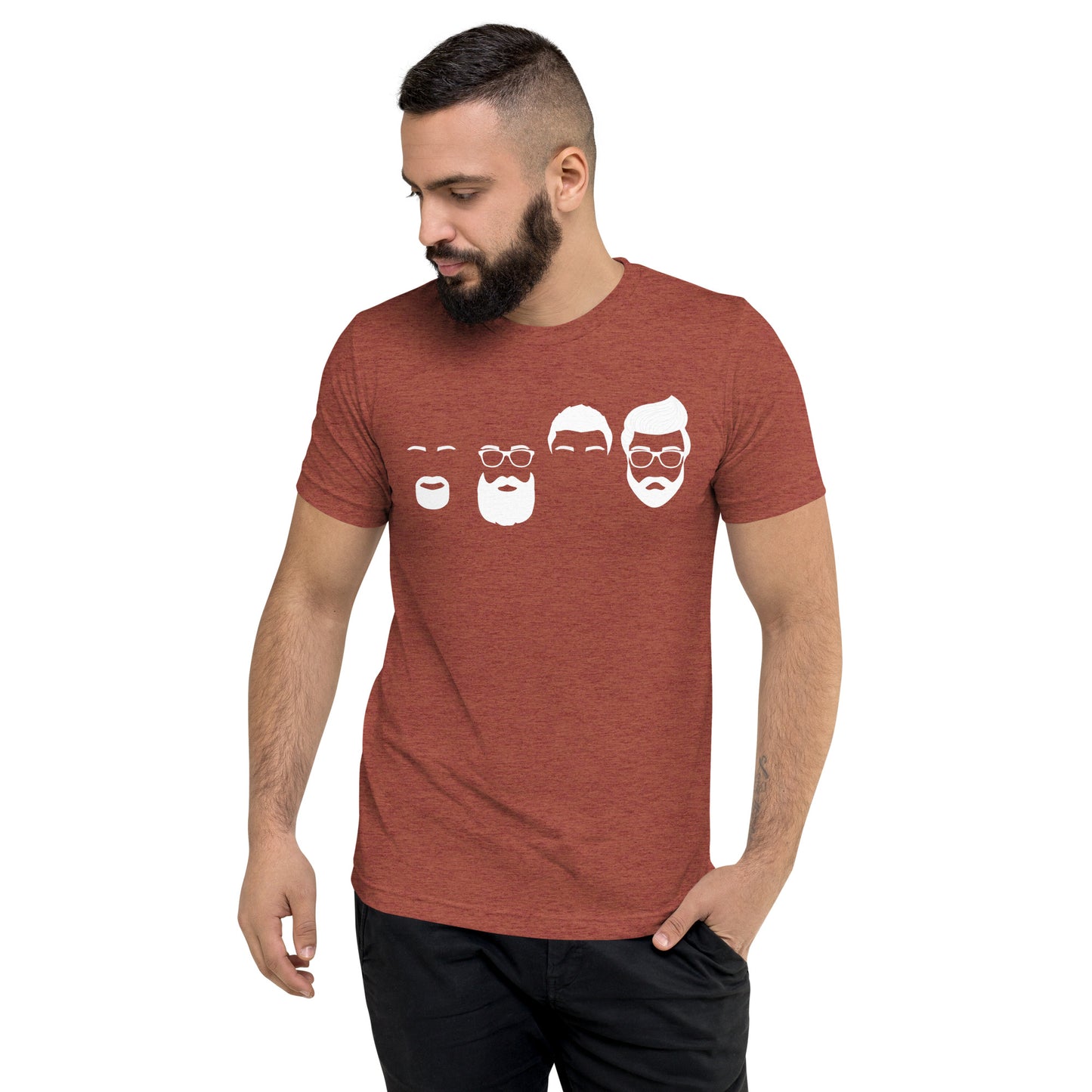 4Fellers - Printed Super Soft Triblend Short sleeve t-shirt