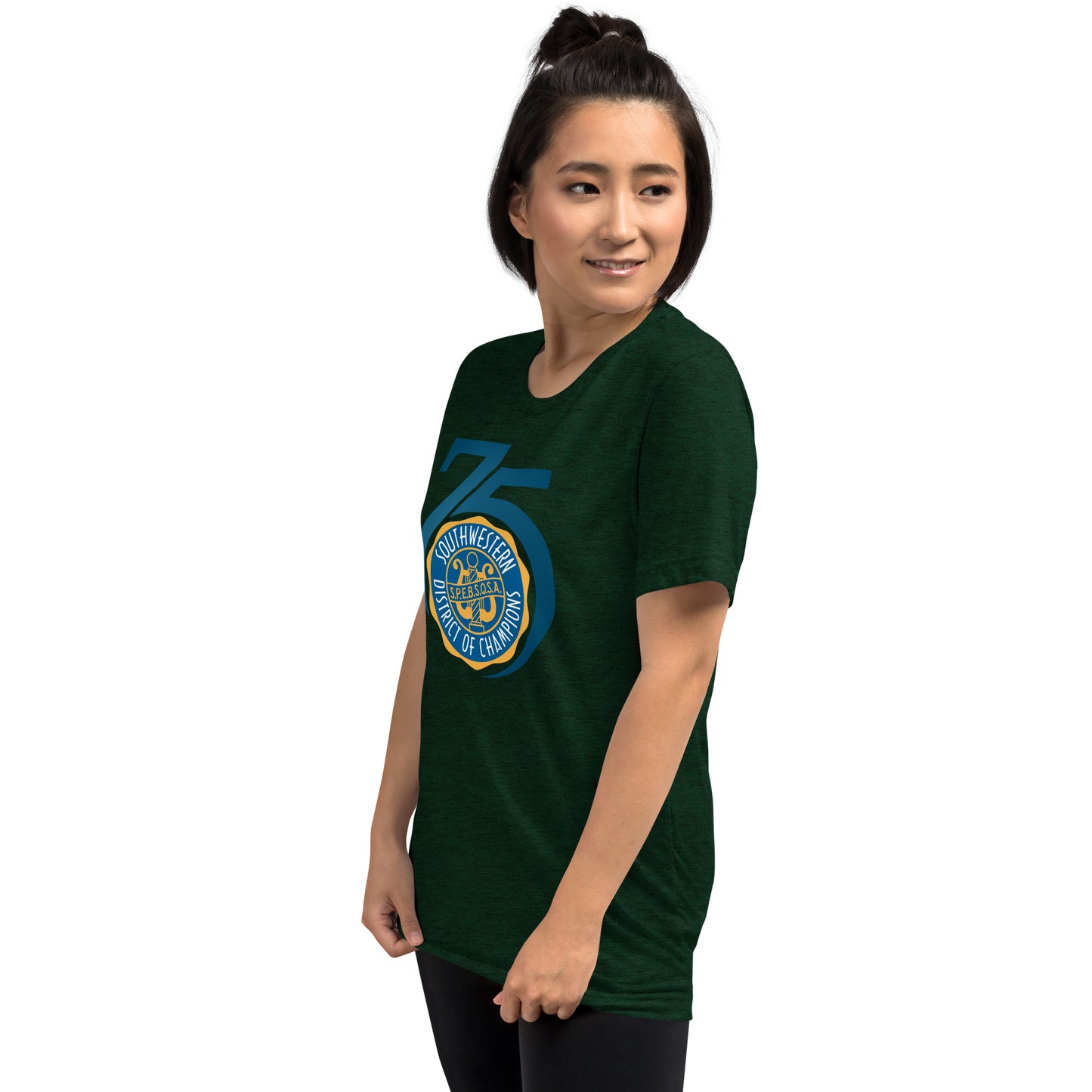 SWD - 75th Anniversary Printed Super Soft - Triblend Short sleeve t-shirt