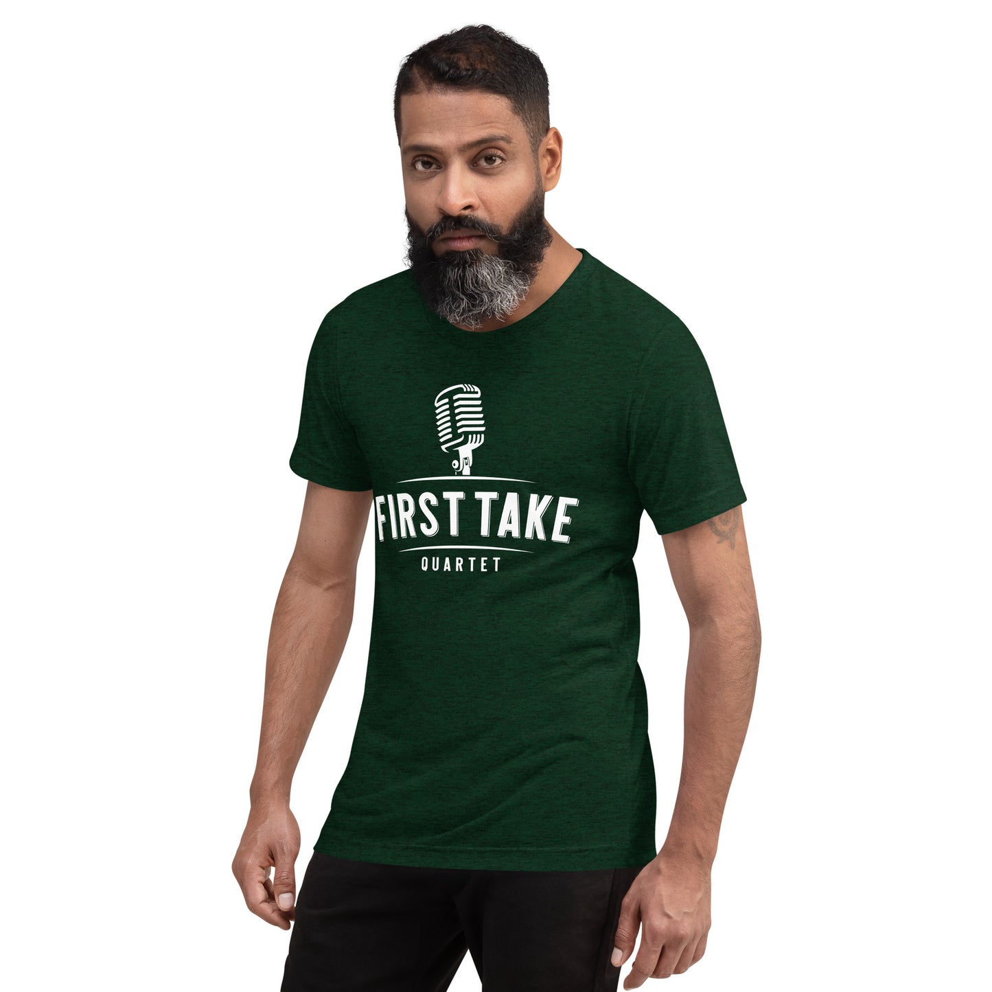 First Take - Printed Super Soft Triblend Short sleeve t-shirt