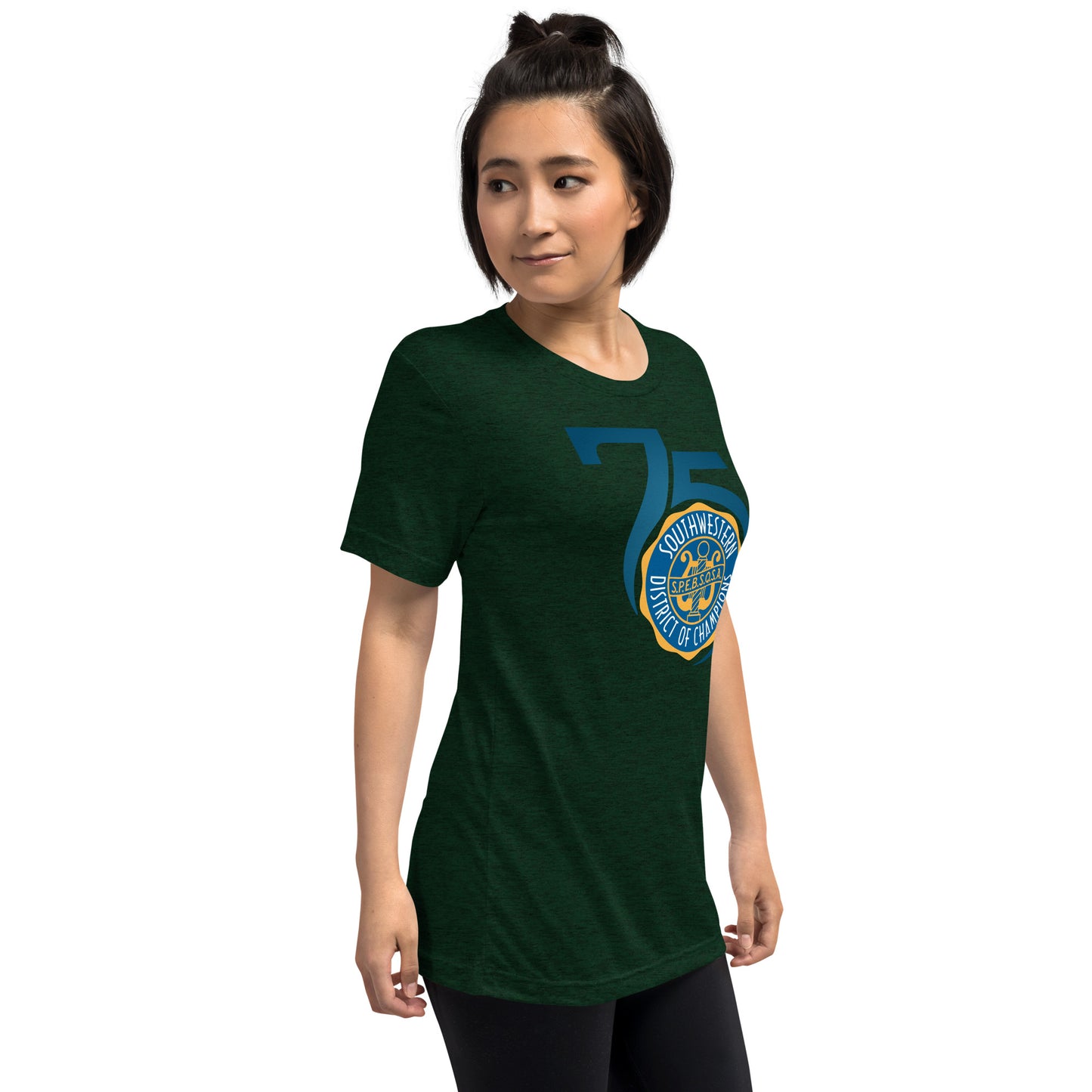 SWD - 75th Anniversary Printed Super Soft - Triblend Short sleeve t-shirt