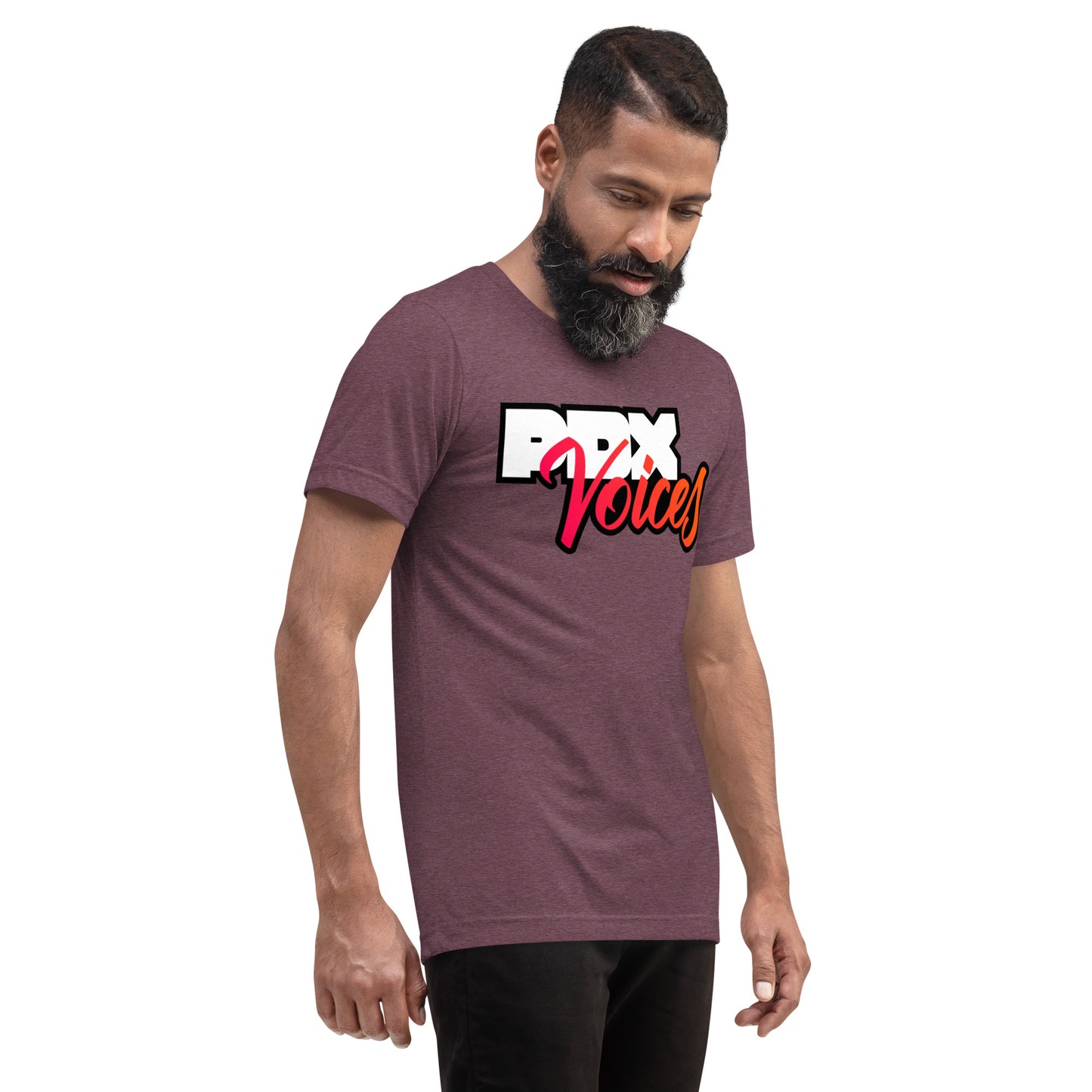 PDX Voices - Printed Super Soft Triblend Short sleeve t-shirt