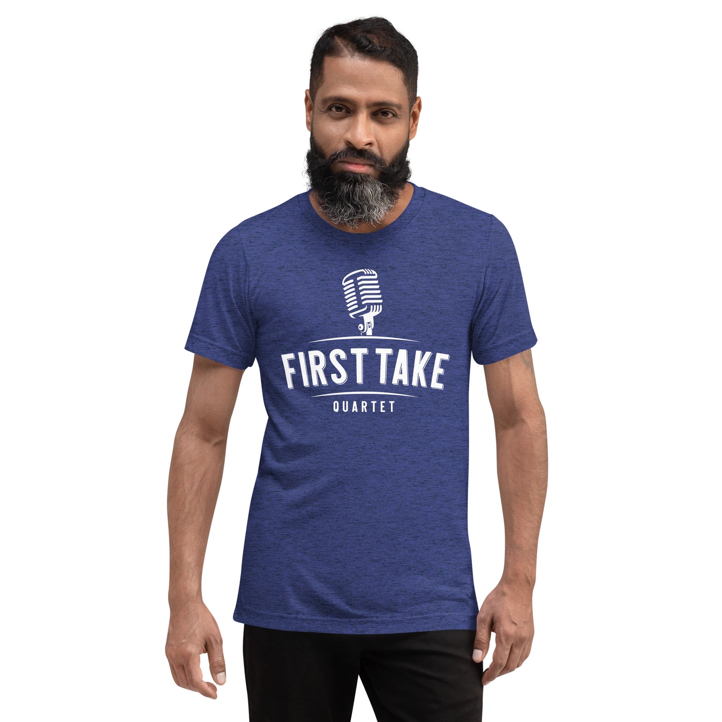 First Take - Printed Super Soft Triblend Short sleeve t-shirt