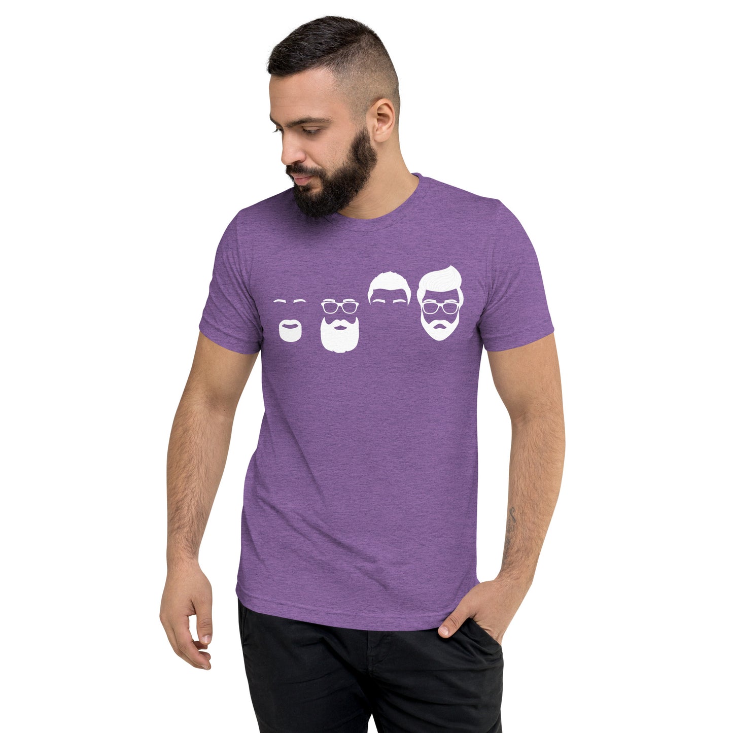 4Fellers - Printed Super Soft Triblend Short sleeve t-shirt