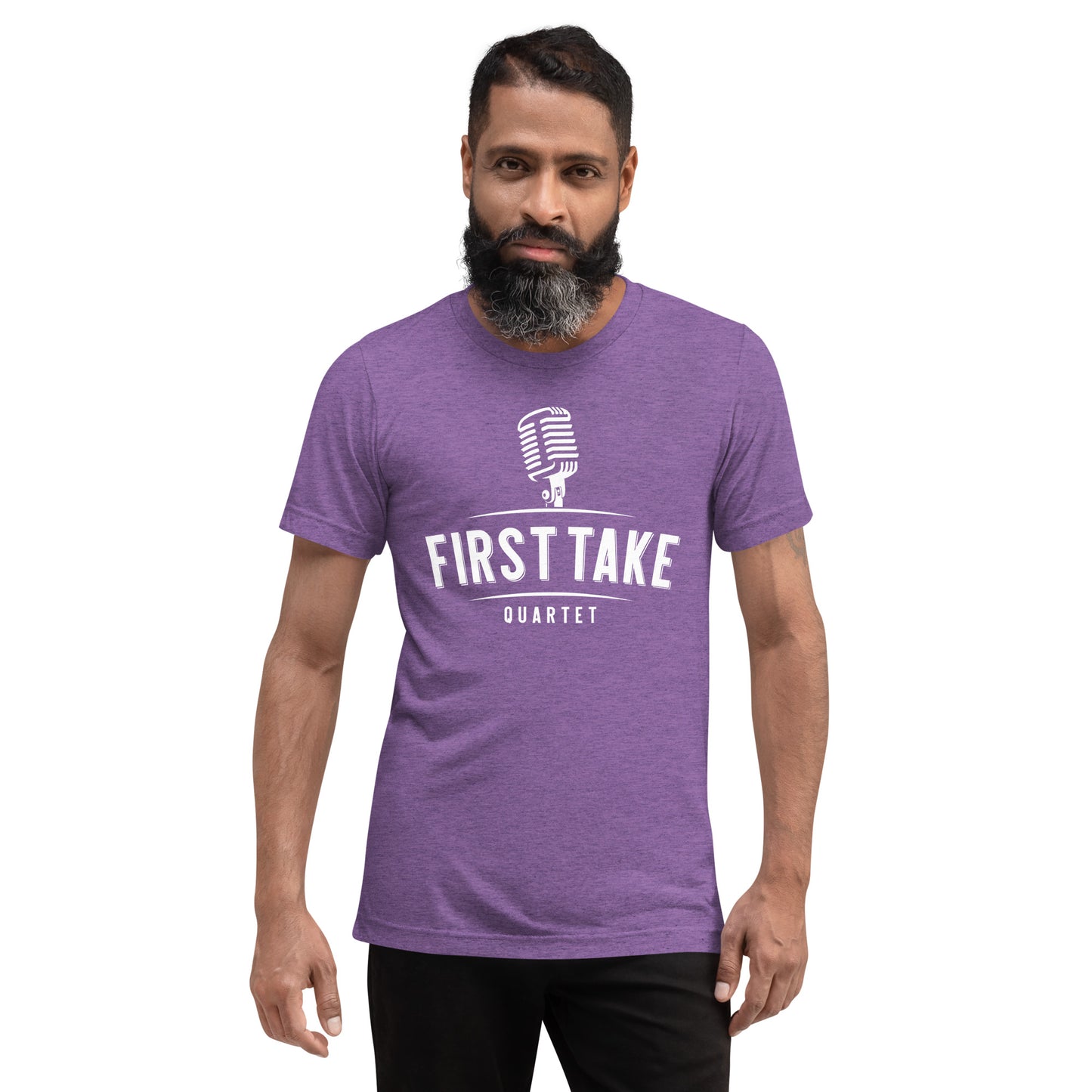 First Take - Printed Super Soft Triblend Short sleeve t-shirt