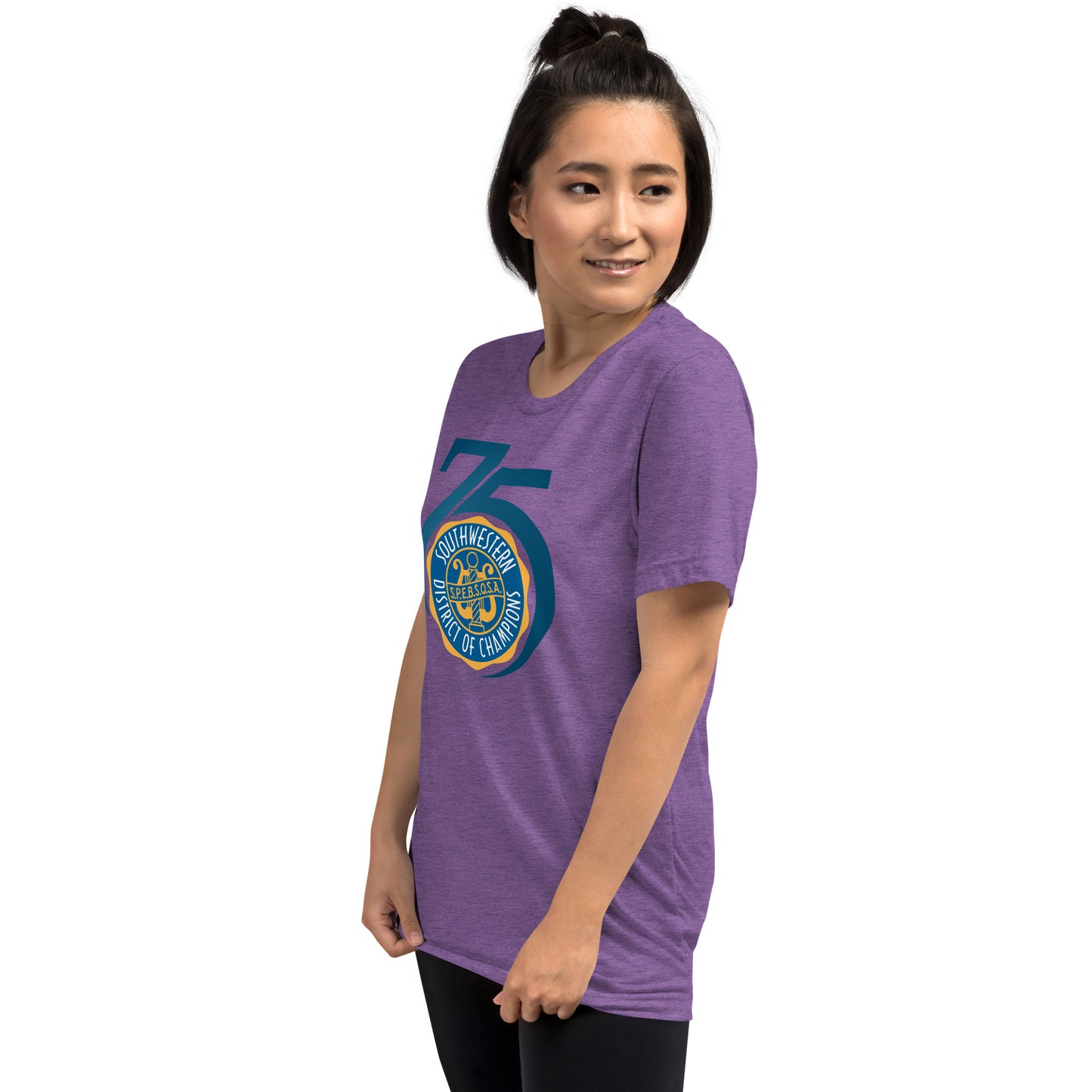 SWD - 75th Anniversary Printed Super Soft - Triblend Short sleeve t-shirt