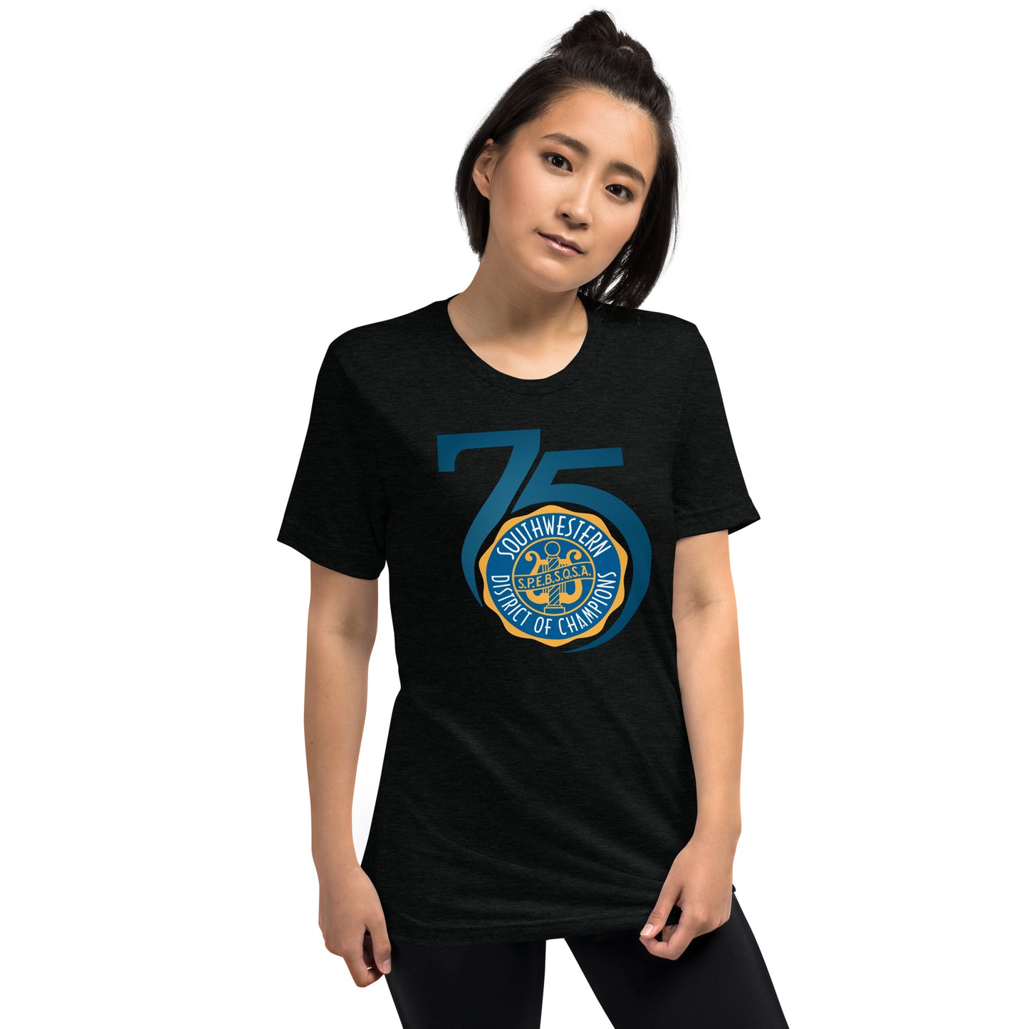 SWD - 75th Anniversary Printed Super Soft - Triblend Short sleeve t-shirt