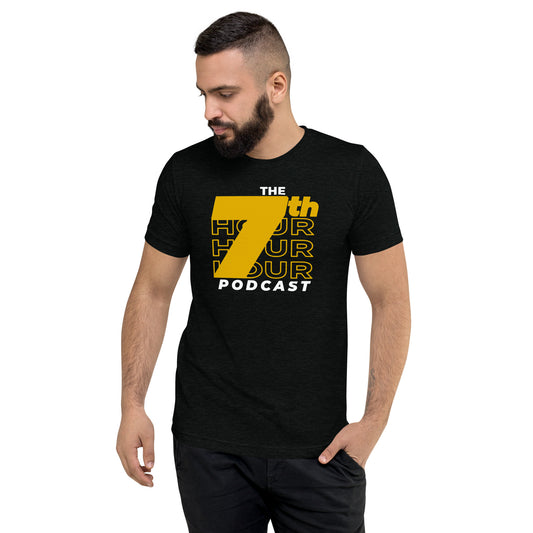 7th Hour Podcast - Printed Super Soft Triblend -Short sleeve t-shirt